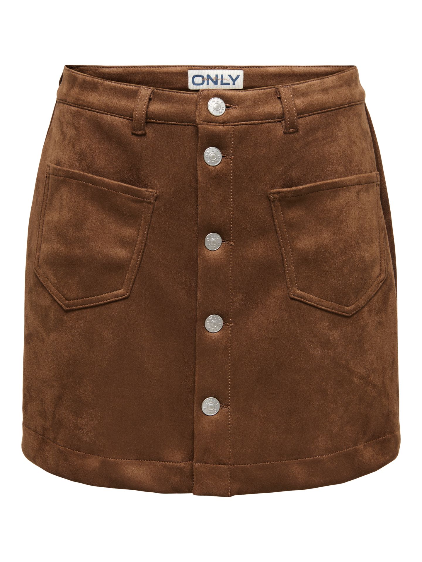 Only ONLAMAZING-STINA FAUX SUE SKIRT PNT Soft Silt 2900170080049
