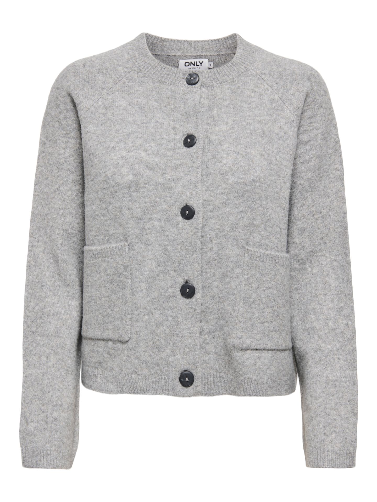 Only ONLPIEMONTE L/S CARDIGAN KNT NOOS Light Grey Melange 2900170110043