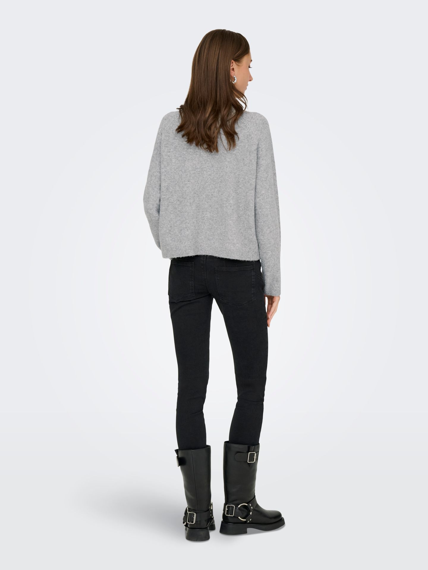 Only ONLPIEMONTE L/S CARDIGAN KNT NOOS Light Grey Melange 2900170110043