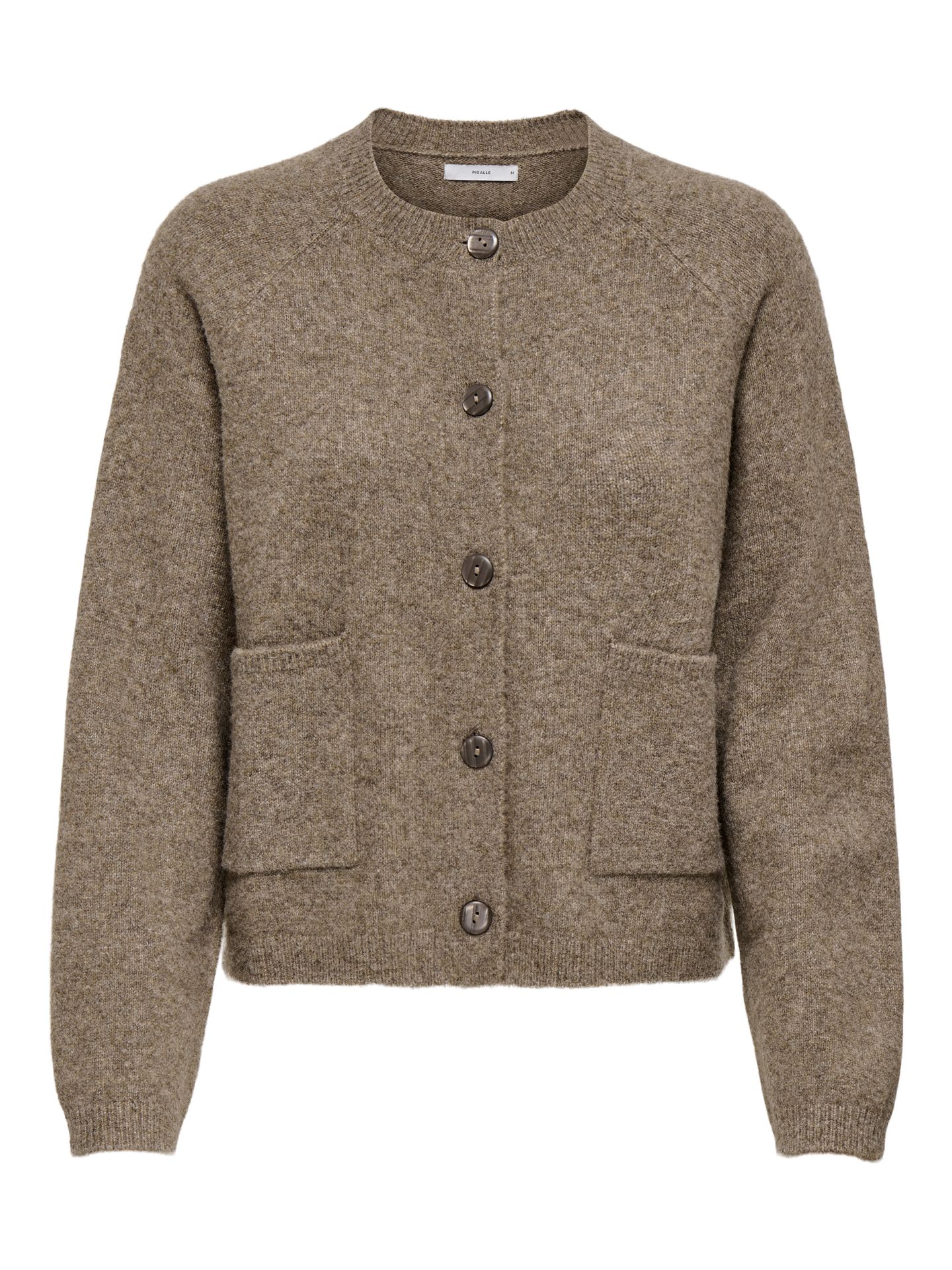 Only ONLPIEMONTE L/S CARDIGAN KNT NOOS Walnut/W. Melange 00120348-EKA26011400000598
