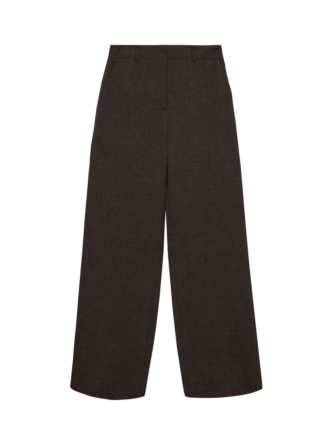 Vero Moda VMBESTIE HW WIDE PANT NOOS Chocolate Torte/MELANGE 00120354-EKA26011400003157