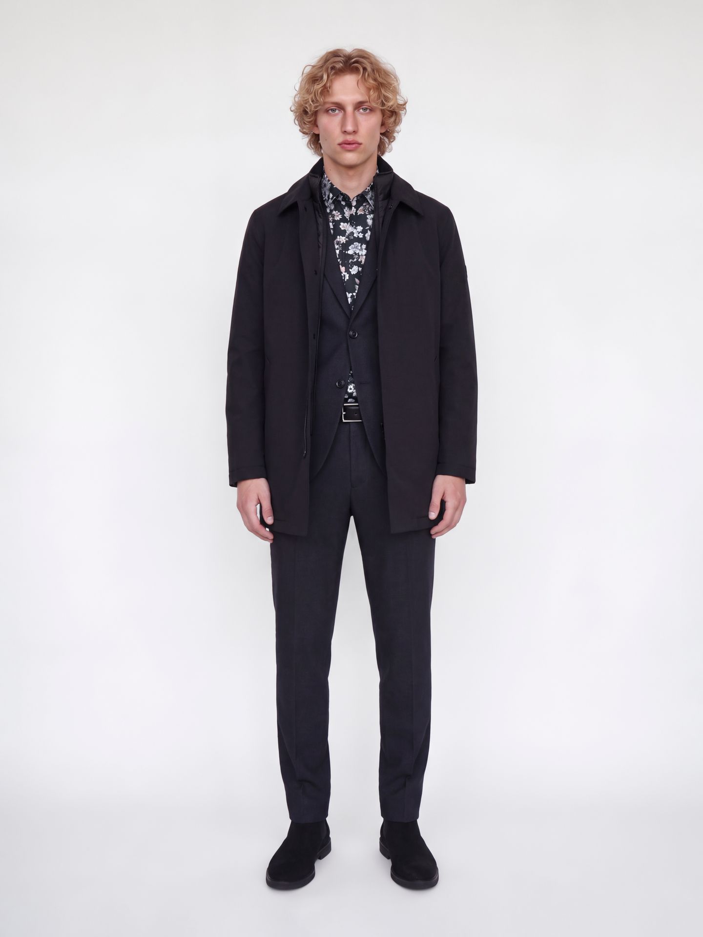 Jack & Jones JPRBLAPARKER PRINT L/S SHIRT Night Sky 2900170118025