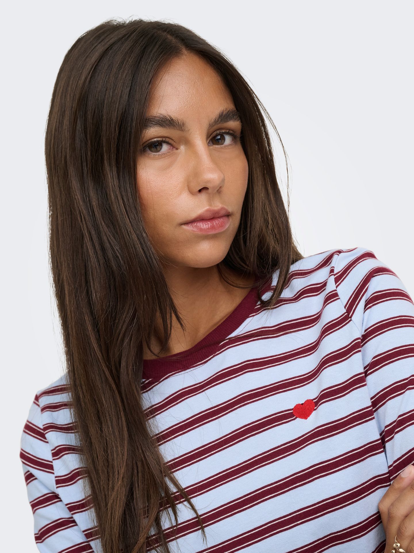 Only JDYPISA L/S PRINT TOP JRS NOOS Cashmere Blue/CHELSEA STRIPE + BS H 2900170129038