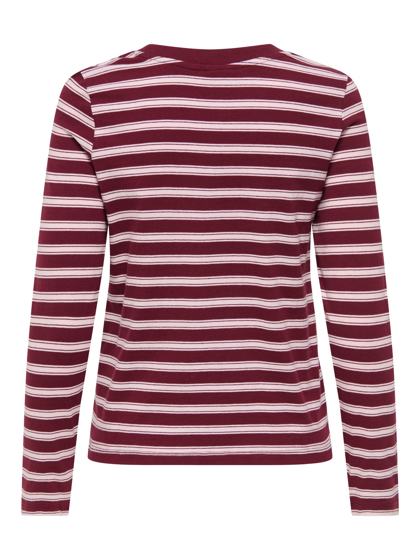 Only JDYPISA L/S PRINT TOP JRS NOOS Windsor Wine/CHELSEA STRIPE + BS HE 2900170130010