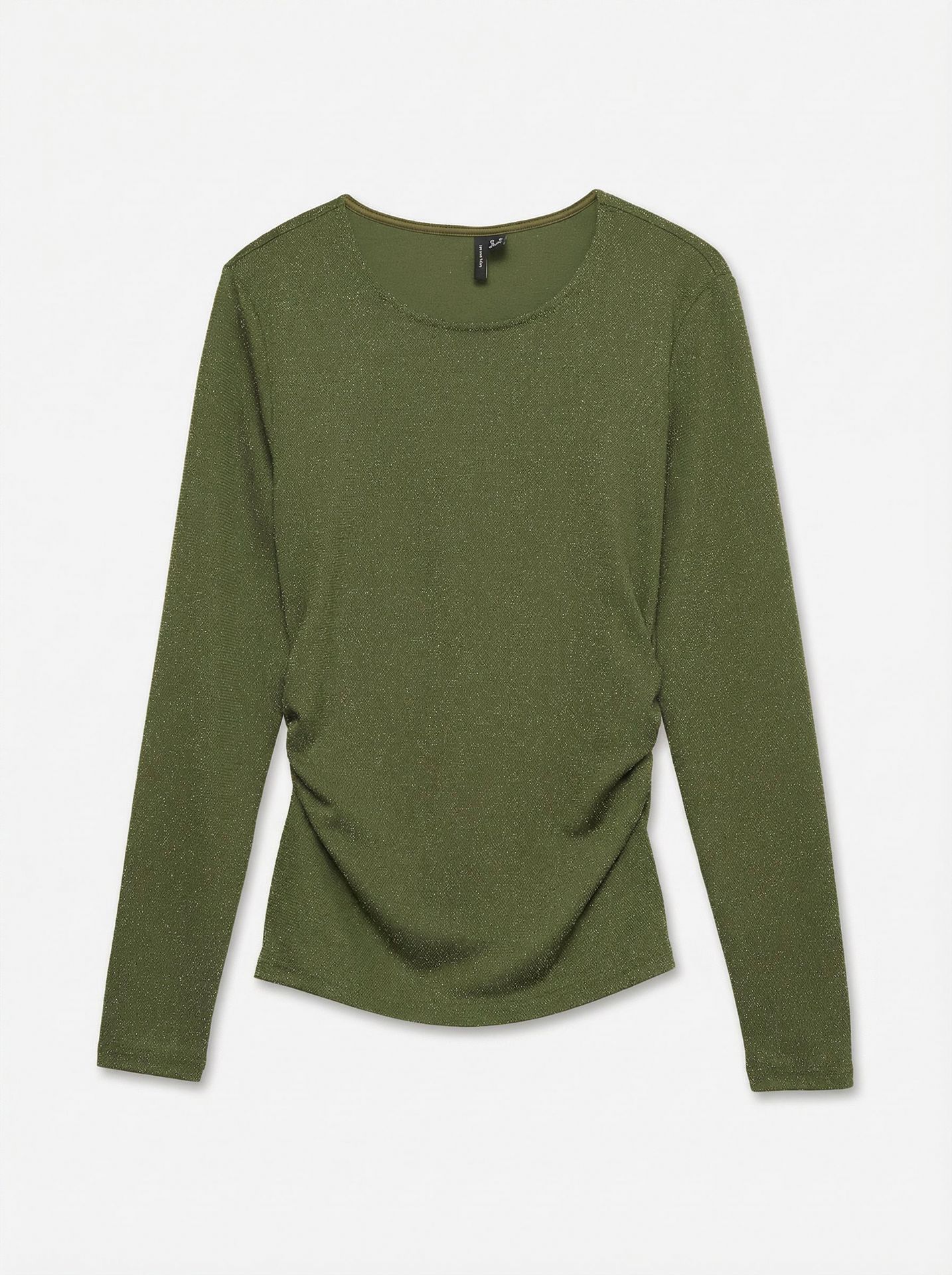 Vero Moda VMKANVA LS O-NECK TOP LX JRS Sphagnum/MELANGE 00120363-EKA26011400003735