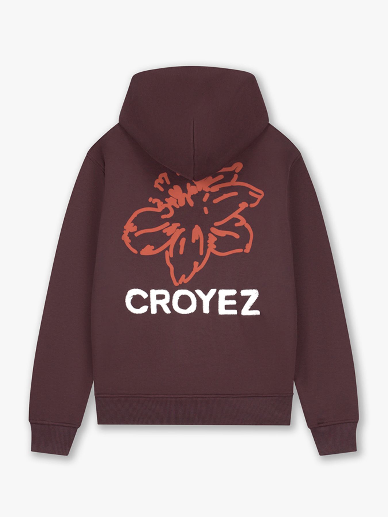 Croyez Croyez Gardener Zip Hoodie 45009 raisin red 2900170144031