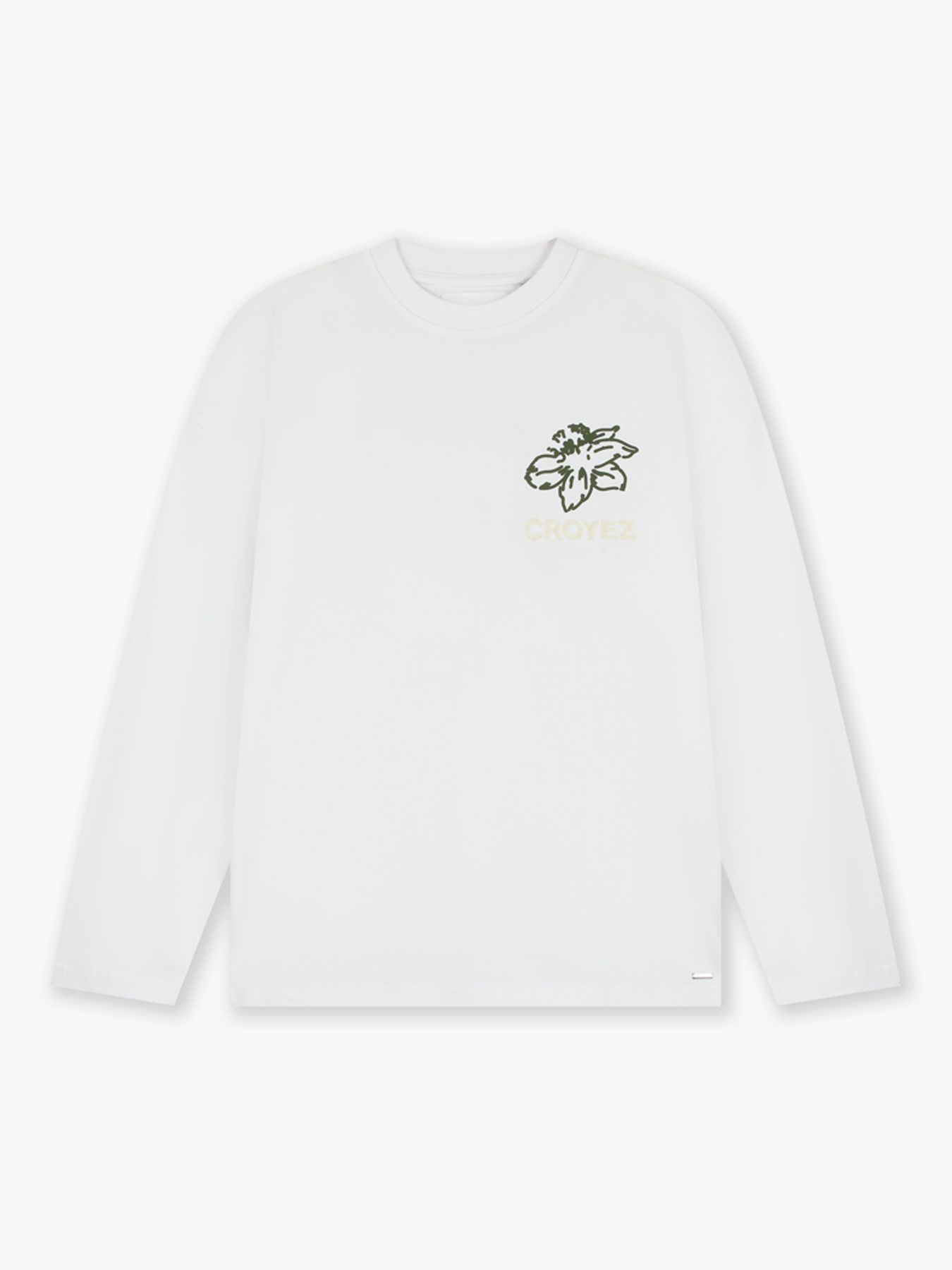 Croyez Croyez Gardener Longsleeve T-Shirt 40001 white 2900170145038