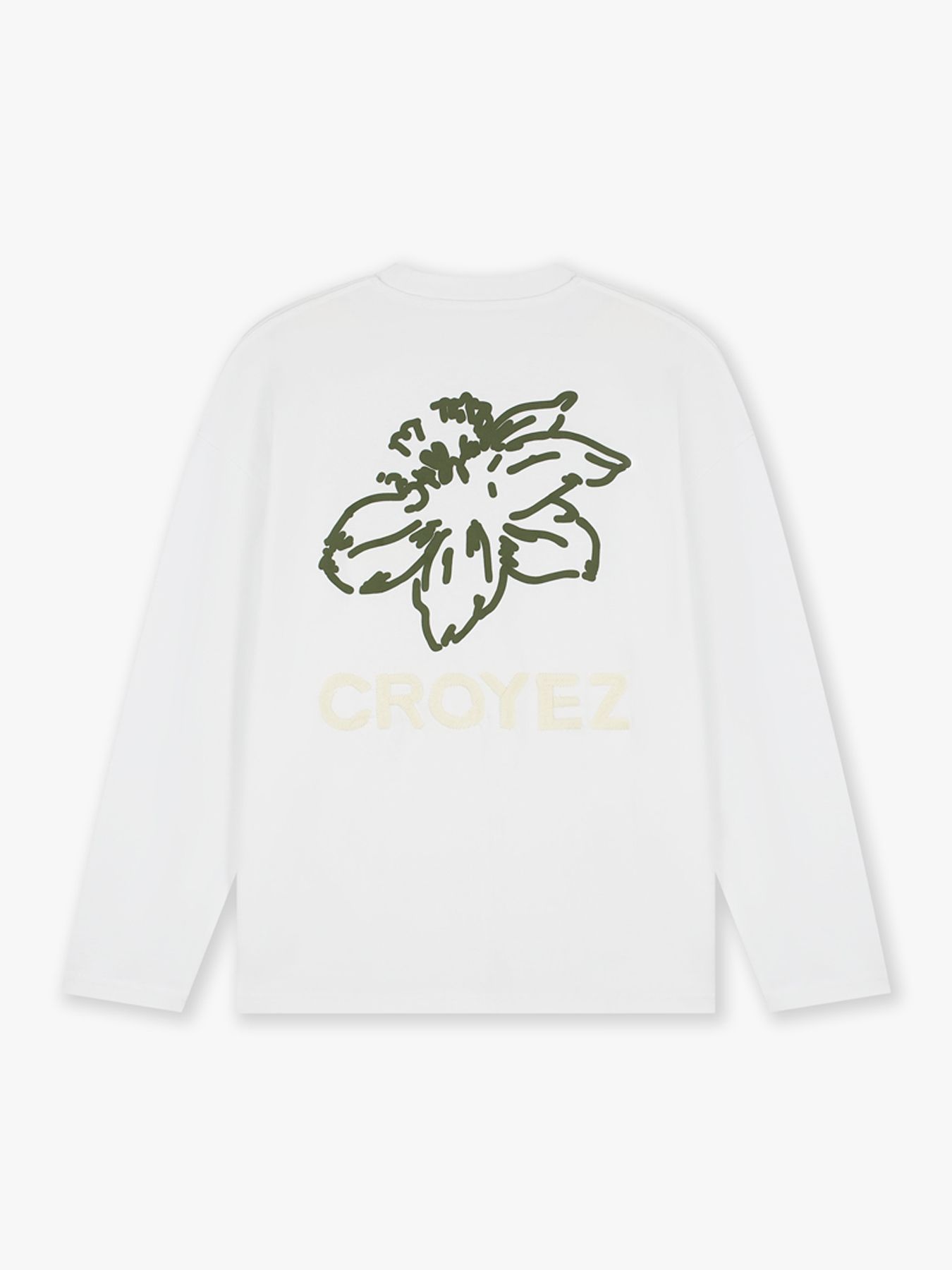 Croyez Croyez Gardener Longsleeve T-Shirt 40001 white 2900170145038