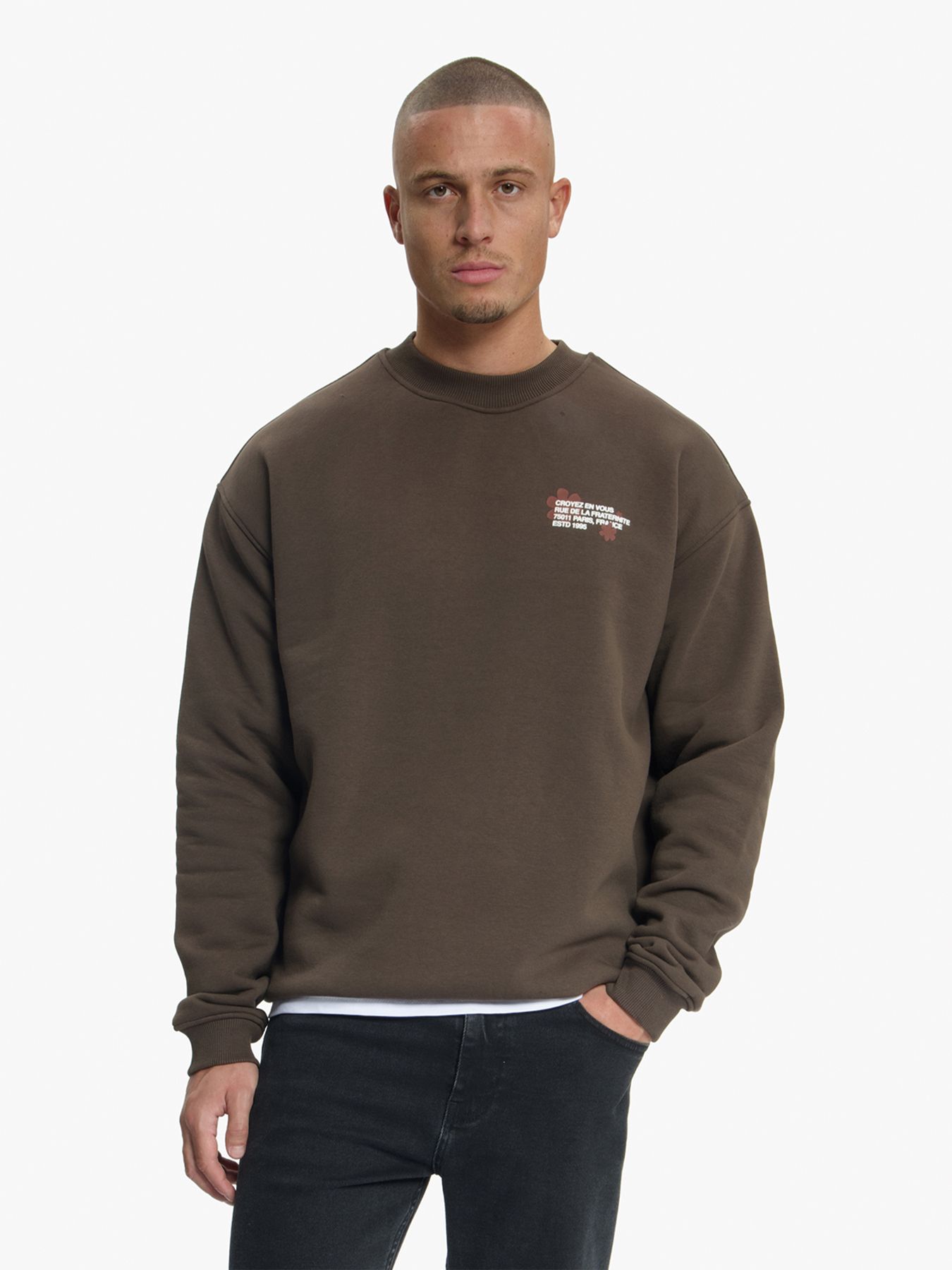 Croyez Croyez Silhouette 2.0 Sweater 50001 brown 00120370-EKA26013600000014
