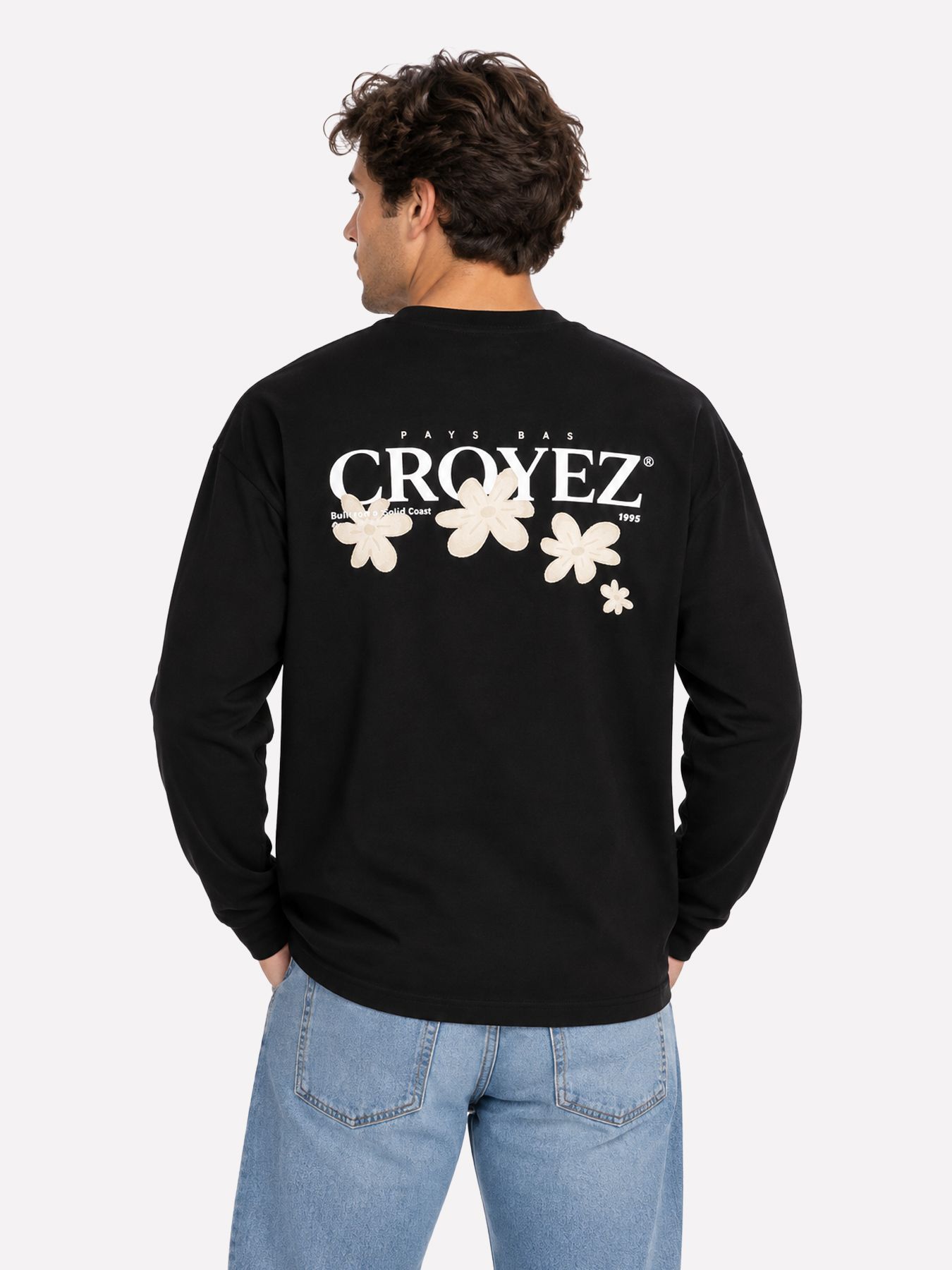 Croyez Croyez Botanique Longsleeve T-Shirt 49001 black 00120372-EKA26013600000006