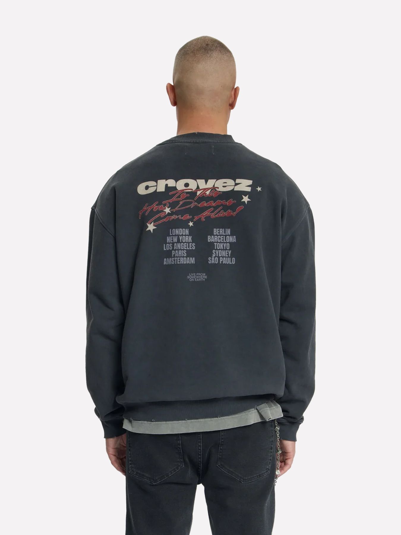 Croyez Croyez Worldtour Heavy Sweater 41007 antra 2900170150049