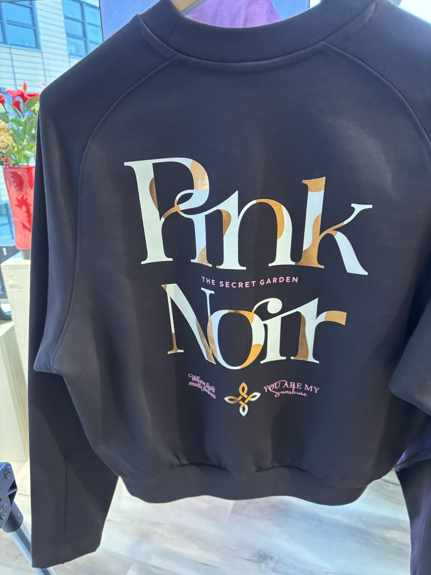 Pink Noir Nyva Sweatshirt 206 Ganache 00120380-EKA26014500000001