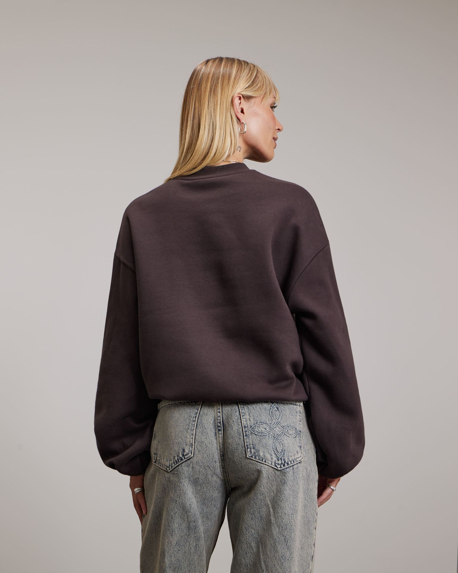 Pink Noir Orea sweatshirt 206 Ganache 2900170164060