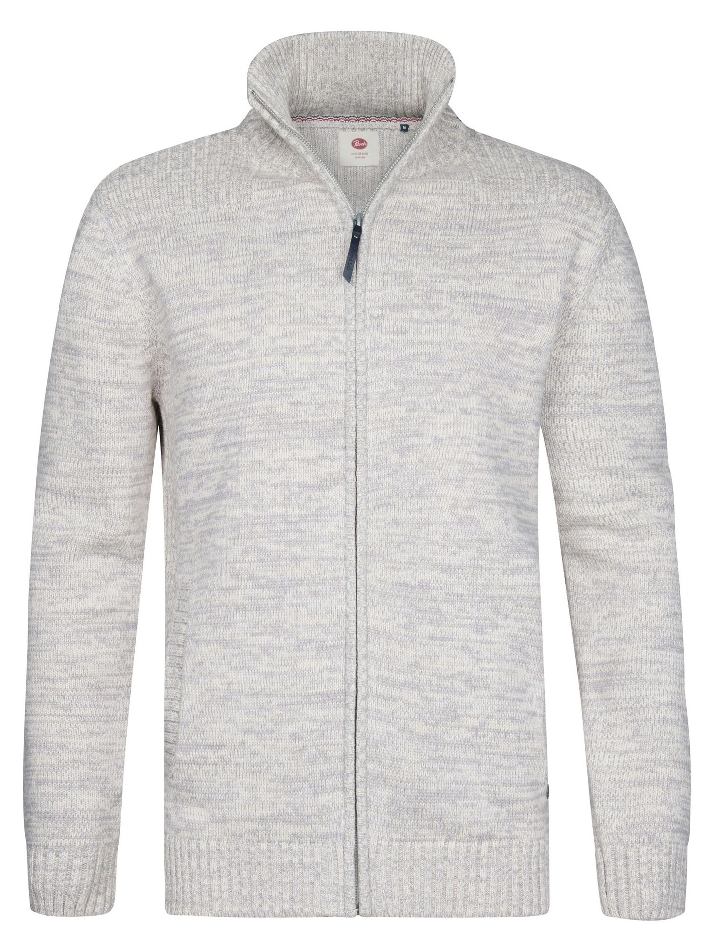 Petrol Industries Men Knitwear Collar Cardigan 0009 antique white melee 00120386-EKA26002700000117