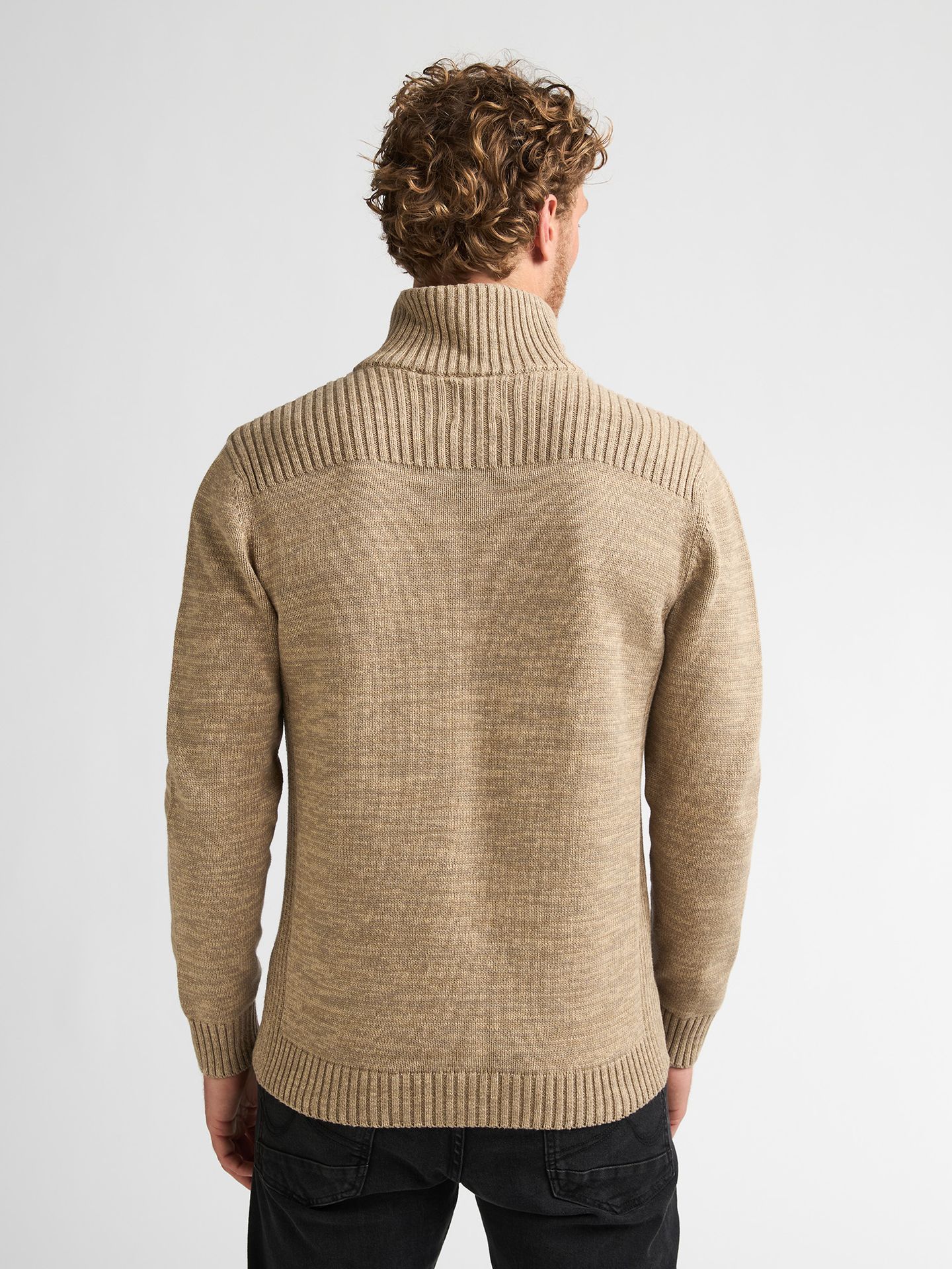 Petrol Industries Men Knitwear Collar Cardigan 7140 oak 2900170173086