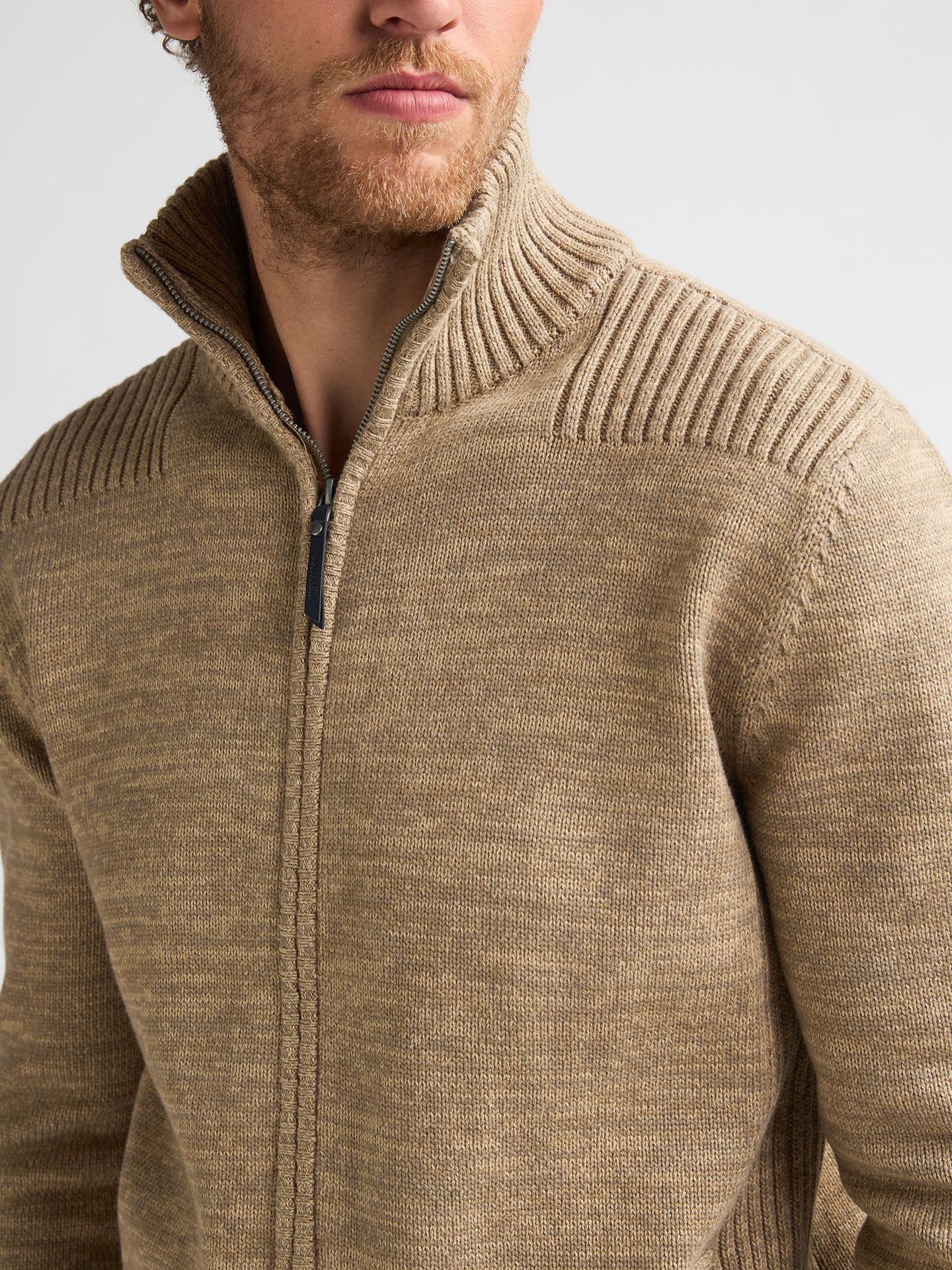 Petrol Industries Men Knitwear Collar Cardigan 7140 oak 2900170173086