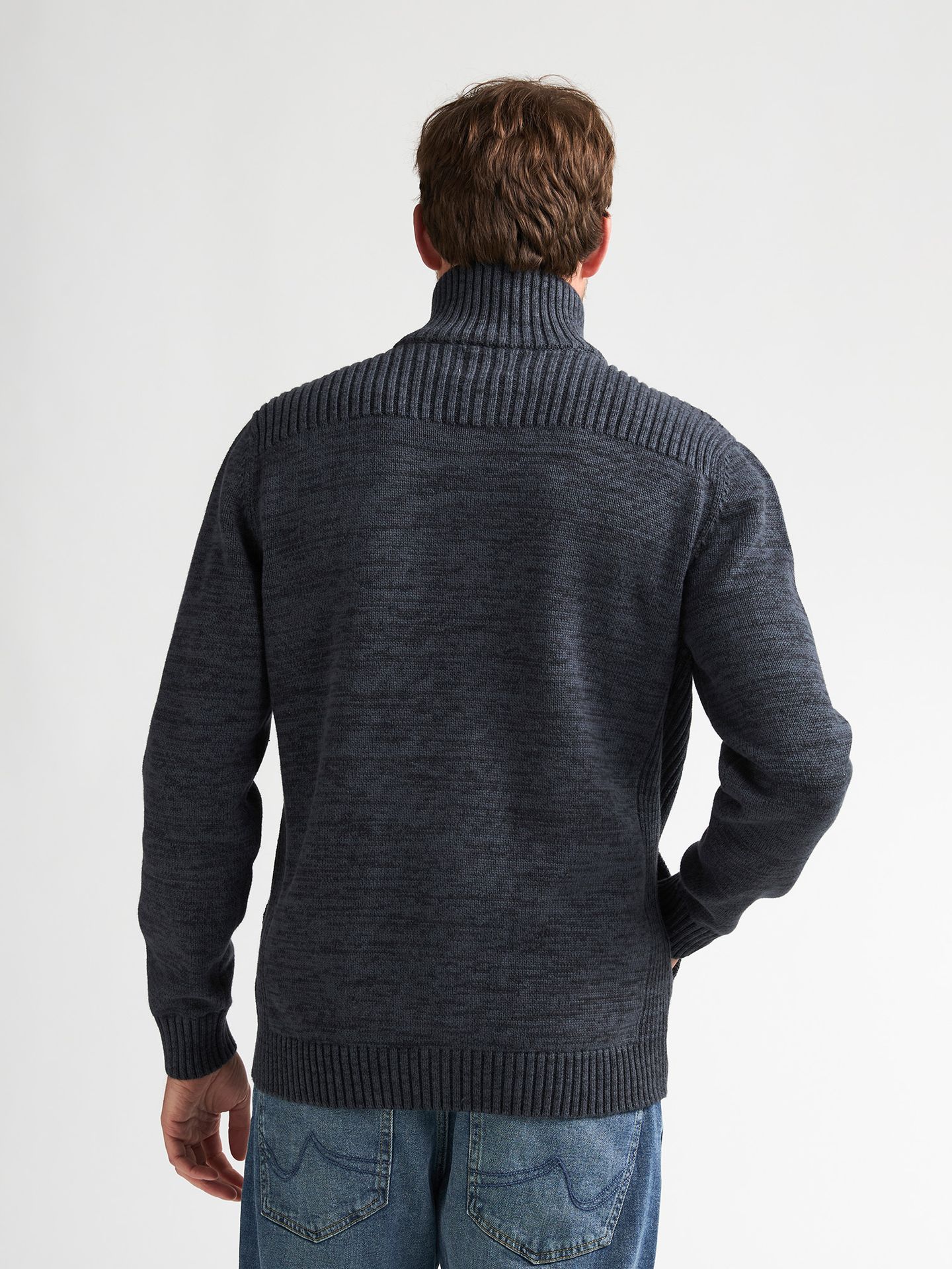 Petrol Industries Men Knitwear Collar Cardigan 5092 royal navy 2900170172089