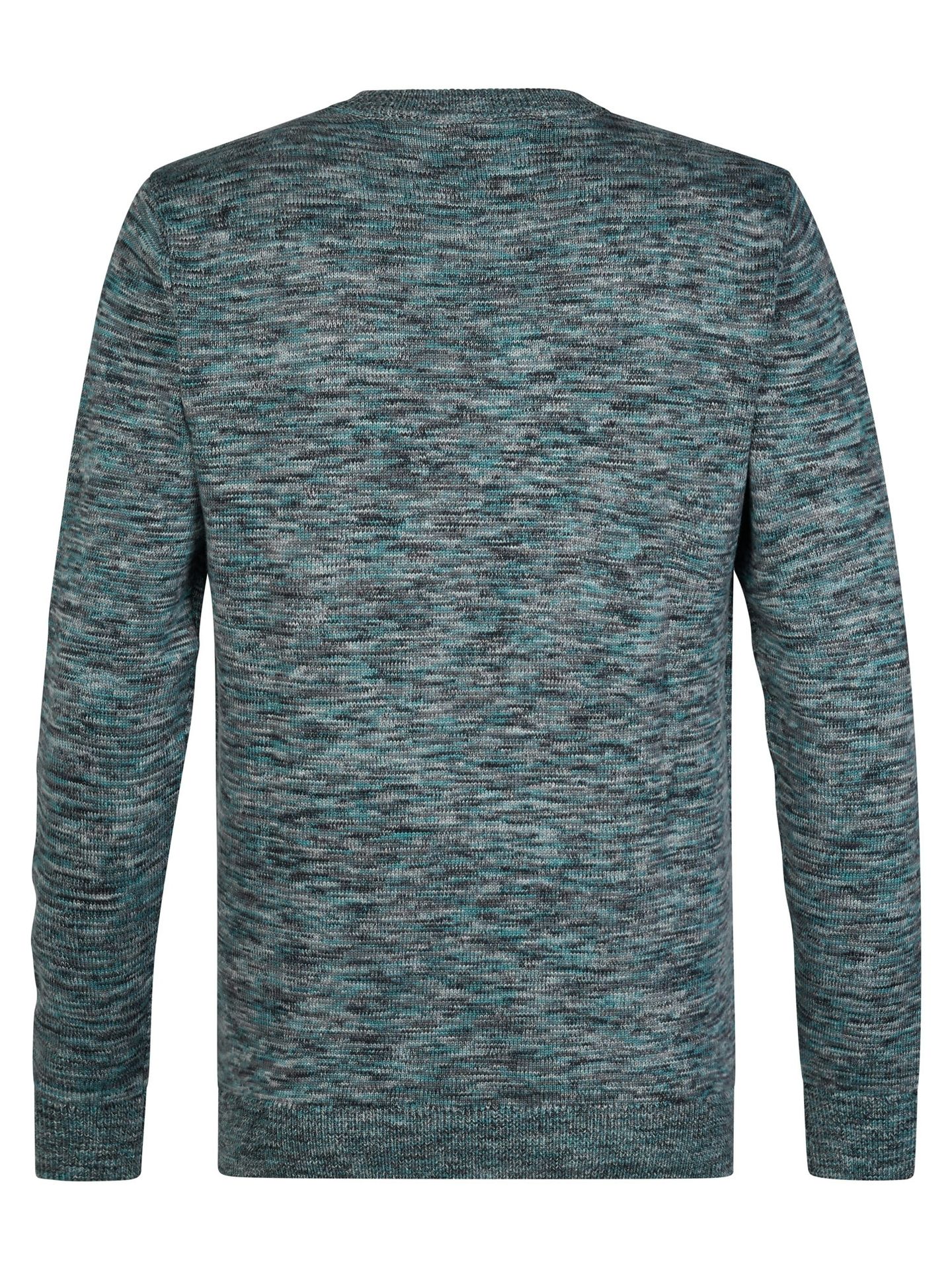 Petrol Industries Men Knitwear Round Neck Basic 6185 Steel Green 2900170175073