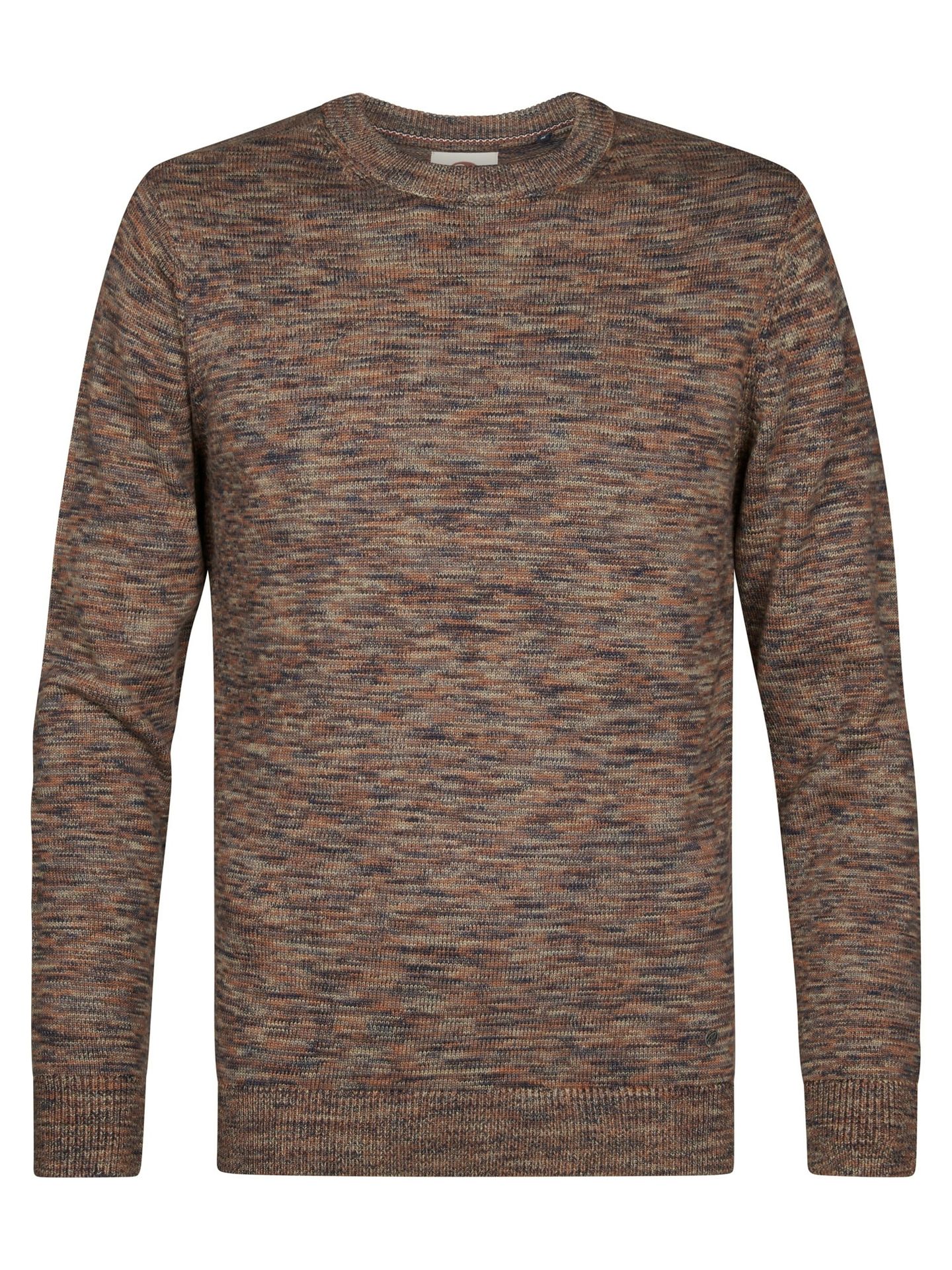 Petrol Industries Men Knitwear Round Neck Basic 7158 Saddle Brown 00120387-EKA26002700000202