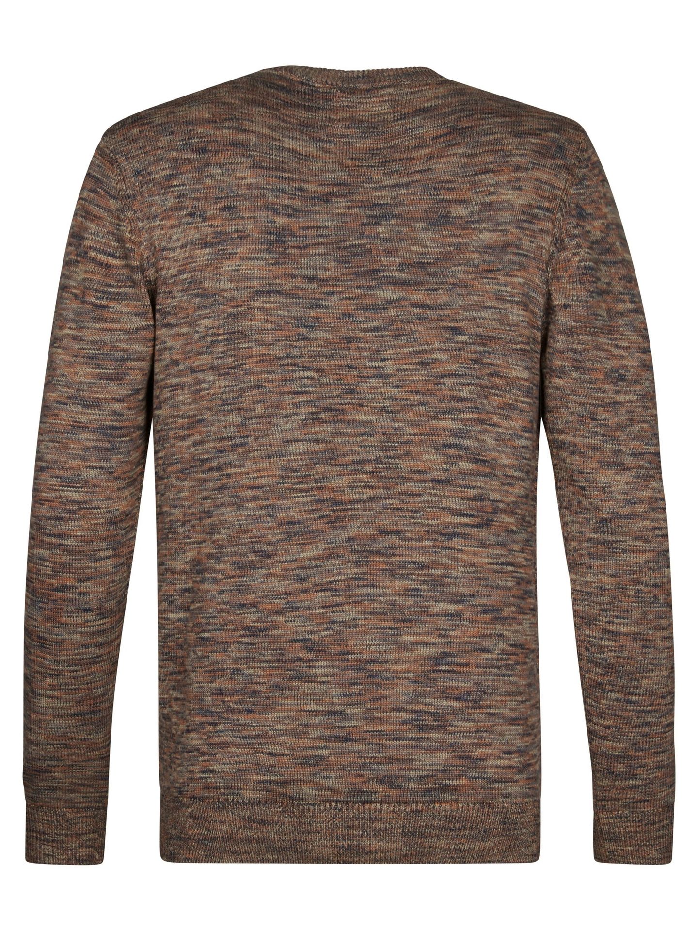Petrol Industries Men Knitwear Round Neck Basic 7158 Saddle Brown 2900170176063