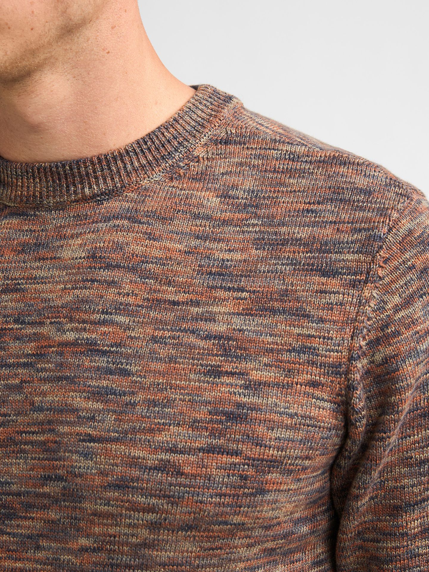 Petrol Industries Men Knitwear Round Neck Basic 7158 Saddle Brown 2900170176063