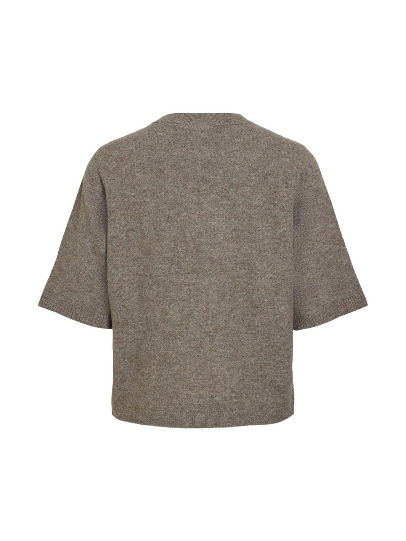 Object VILIGA 2/4 CABLE KNIT CARDIGAN Falcon/MELANGE 2900170523027