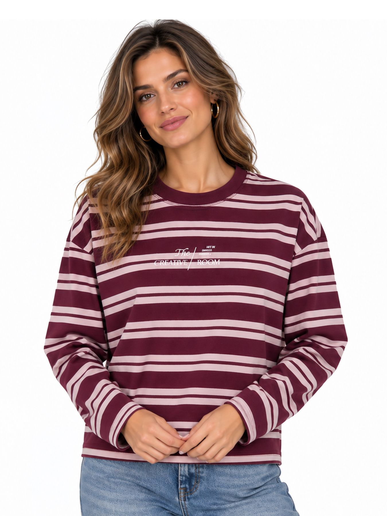 Only ONLFREJA L/S STRIPE TOP CC JRS Fig/Freja new autumn (keepsake) + c 00120558-EKA26011400003783