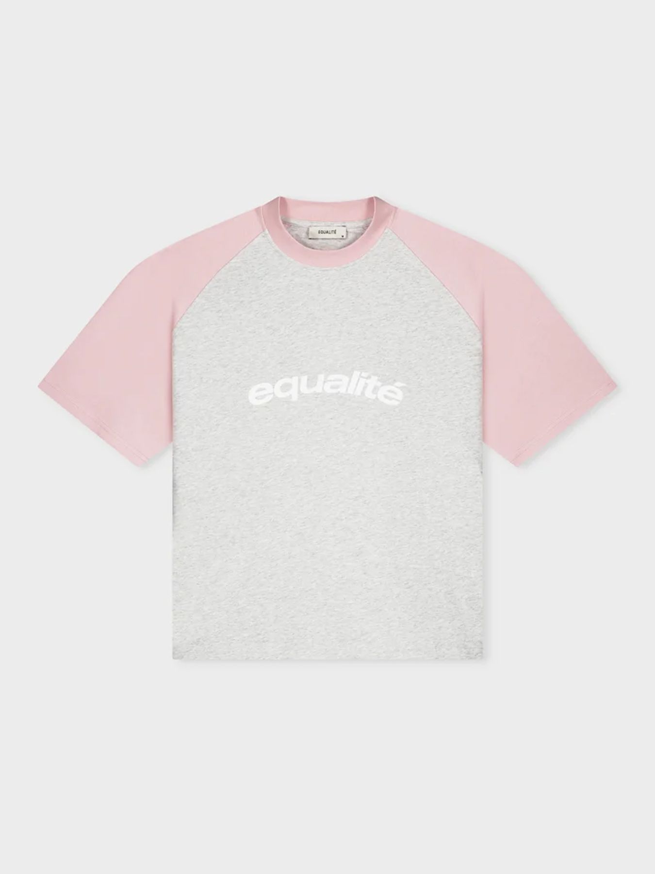 Equalité Celeste raglan boxy tee Grey/pink 2900170563047