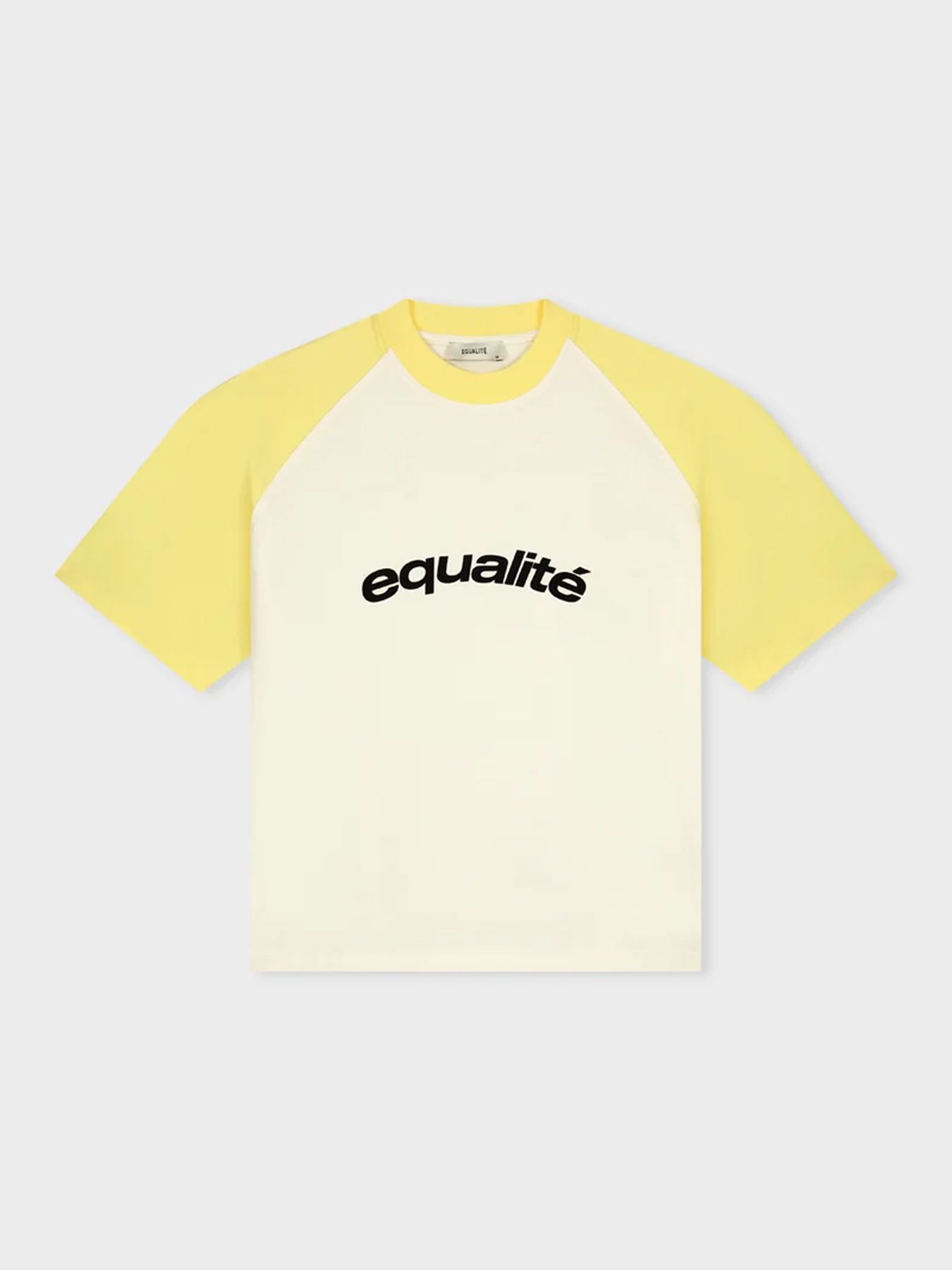 Equalité Celeste raglan boxy tee Grey/Yellow 2900170564037