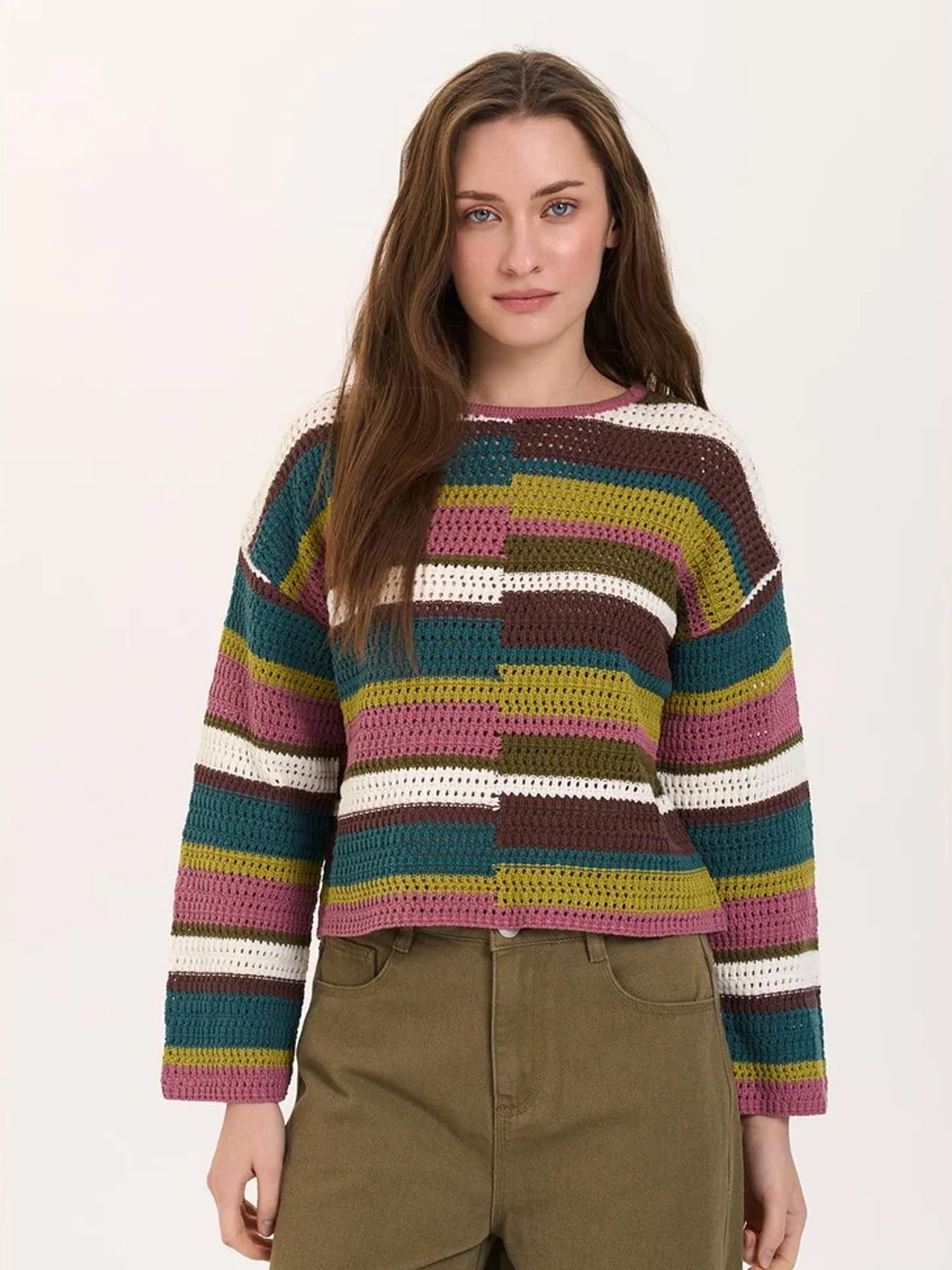 24 Colours Pullover GREEN 00120710-GRE