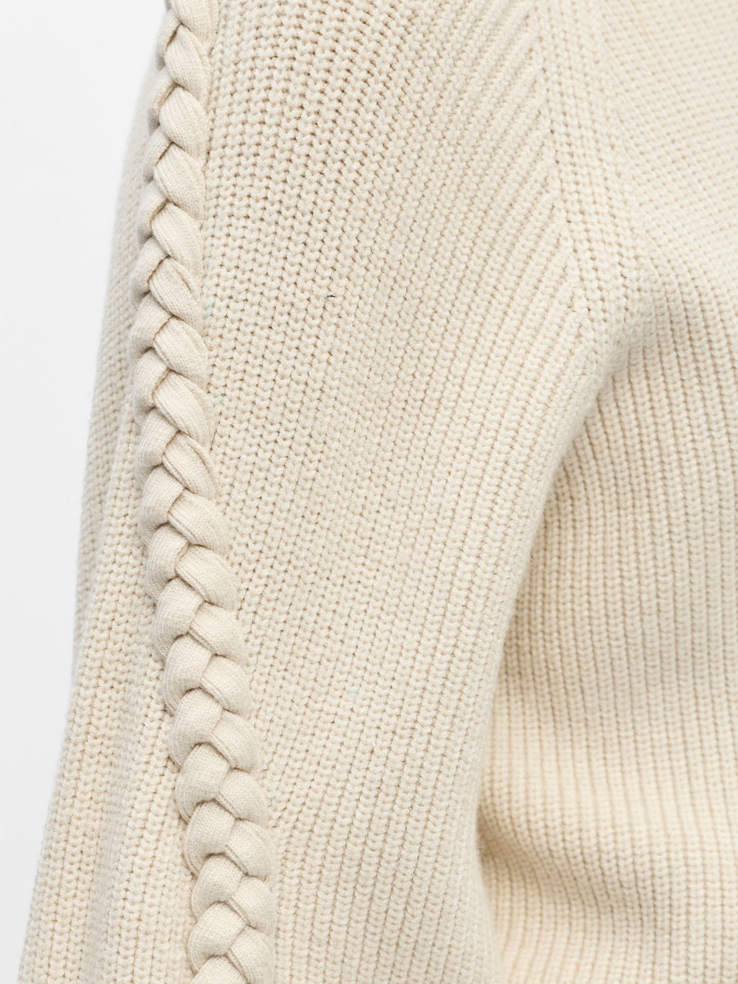 Object OBJHANNAH L/S RE KNIT PULLOVER NOOS Birch 2900171046013