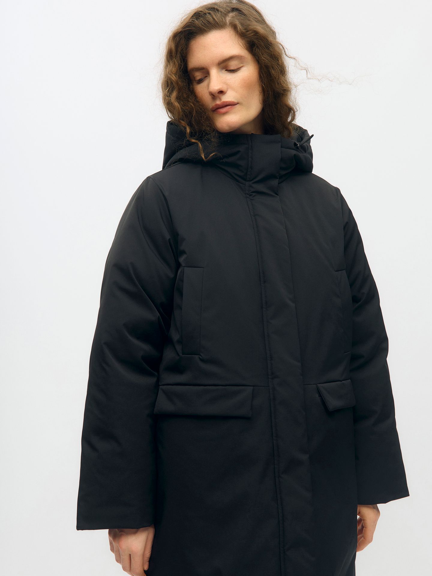 Object OBJKELYN L/S RE LONG JACKET NOOS Black 2900171048017