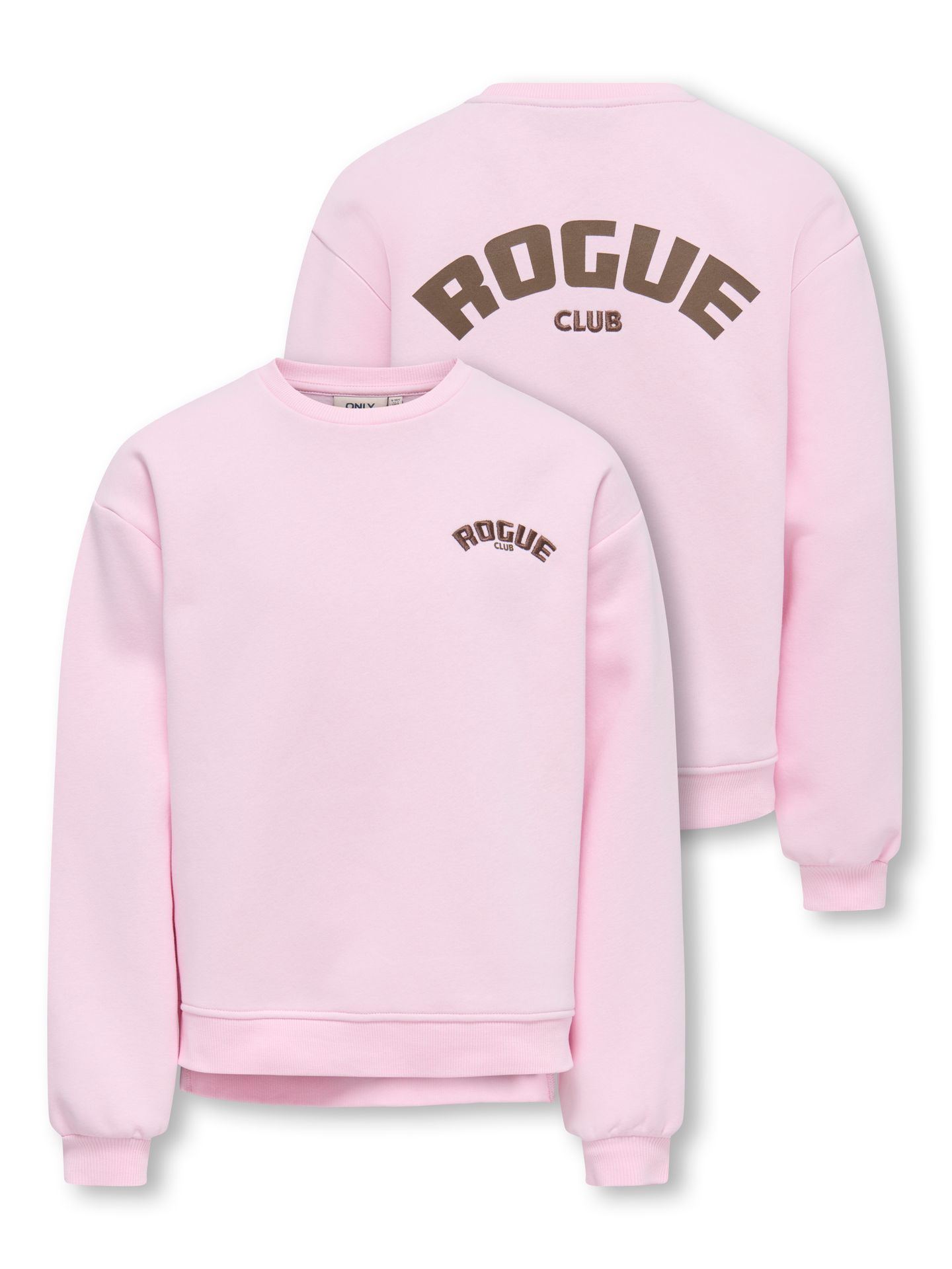 Only KOGVICKY L/S O-NECK CS SWT Pink Lady/Melange 2900171052014