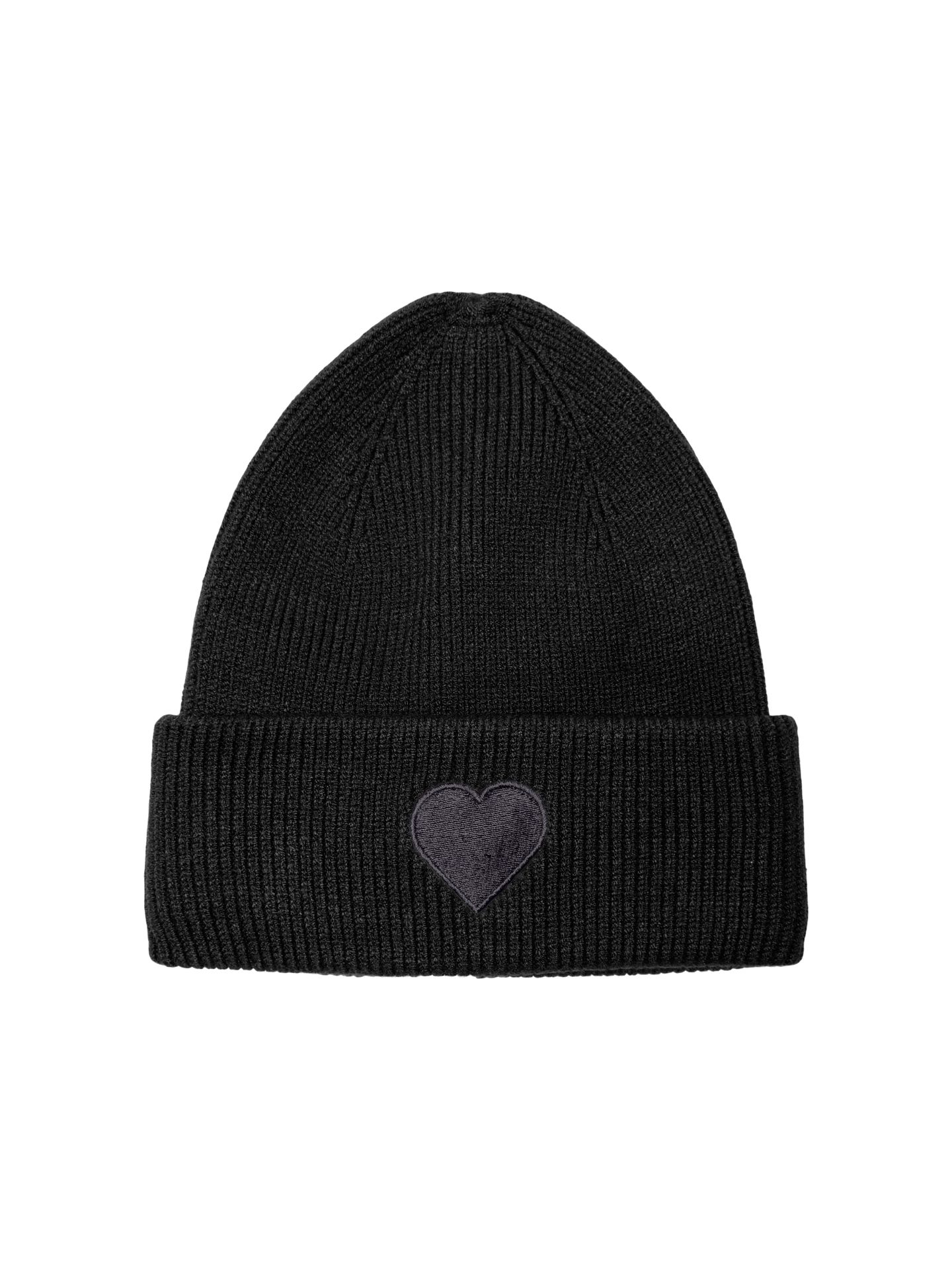 Only KOGALPHA LIFE EMB RIB BEANIE VD ACC Black/Rad 2900171053011