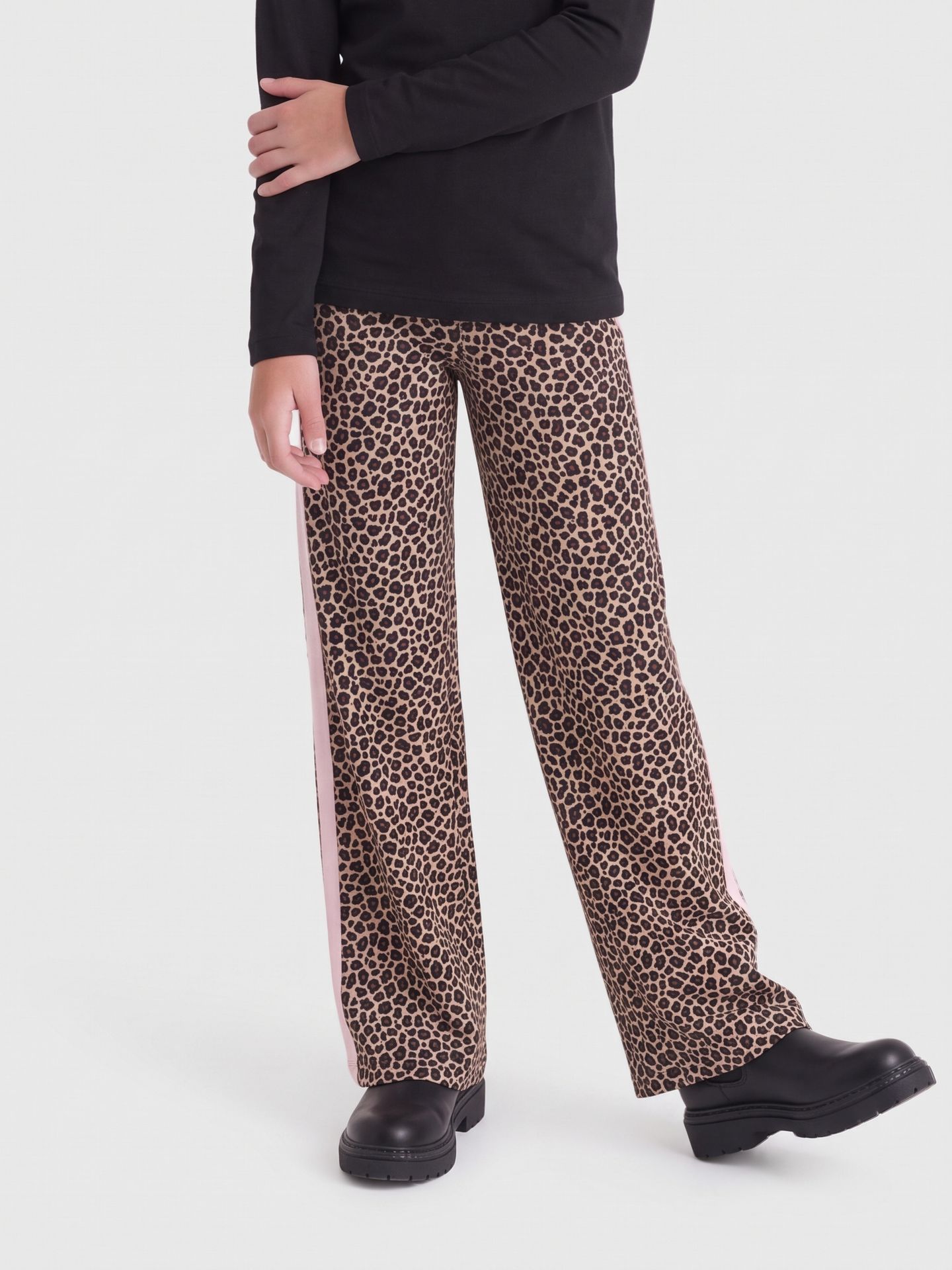 Only KOGVIDA POP WIDE PANT PNT Black/With Clara Leo 00120862-EKA26011400000166
