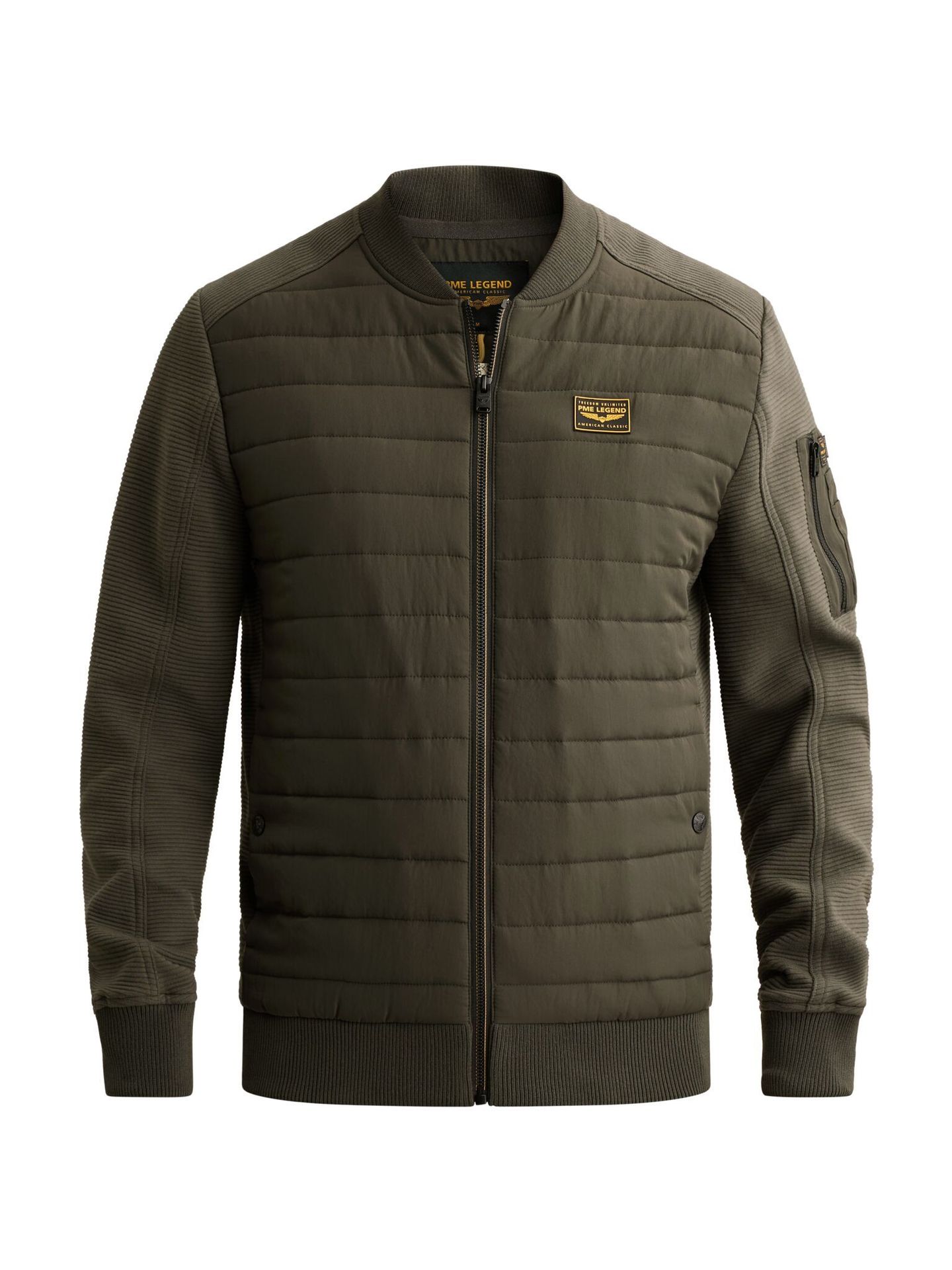 Pme Legend In-between jacket ottoman mixed pa Beluga 00120869-8039