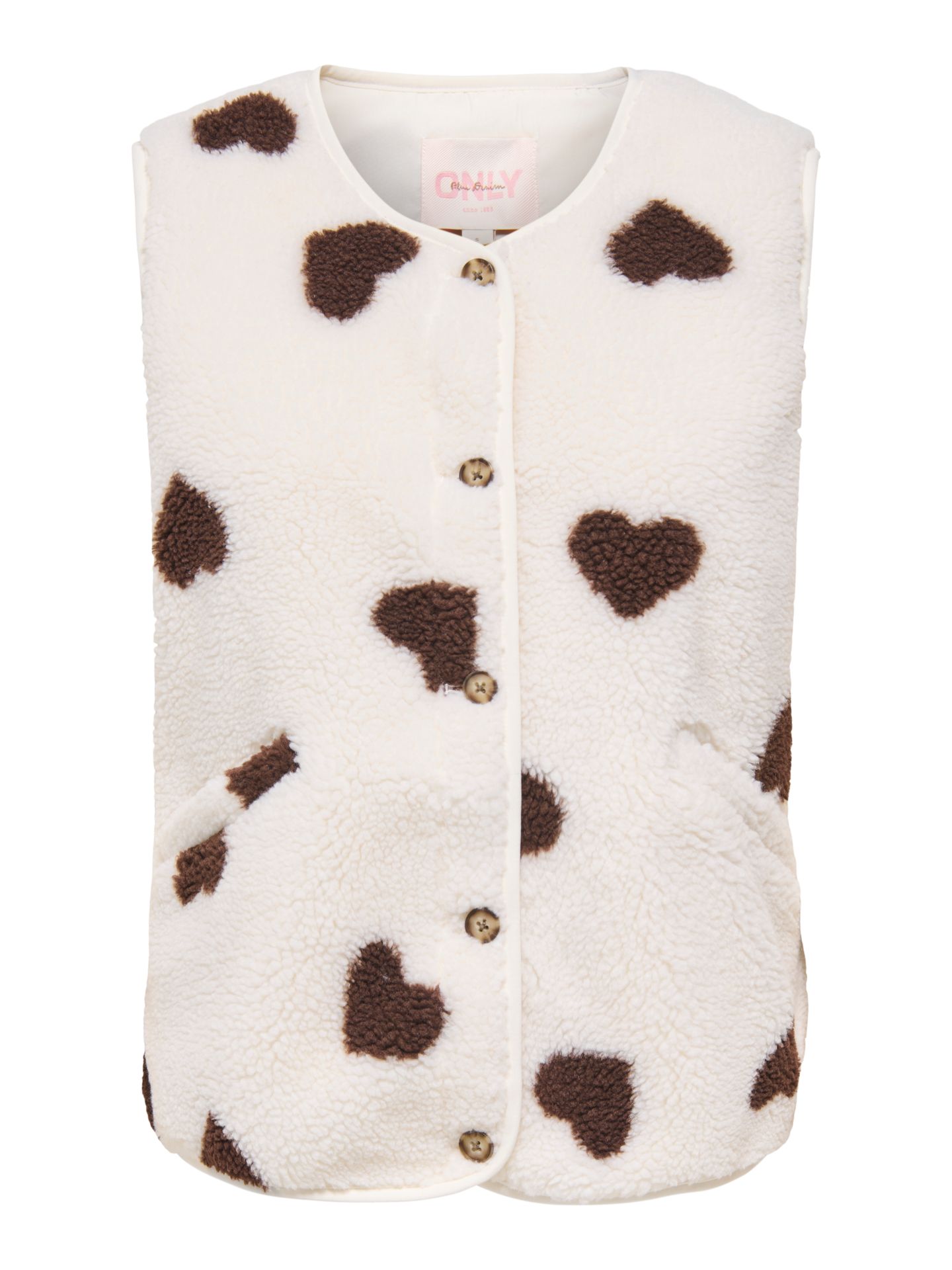 Only ONLBABY TEDDY VEST PNT Pumice Stone/GOLD LEO 00120870-EKA26011400000631