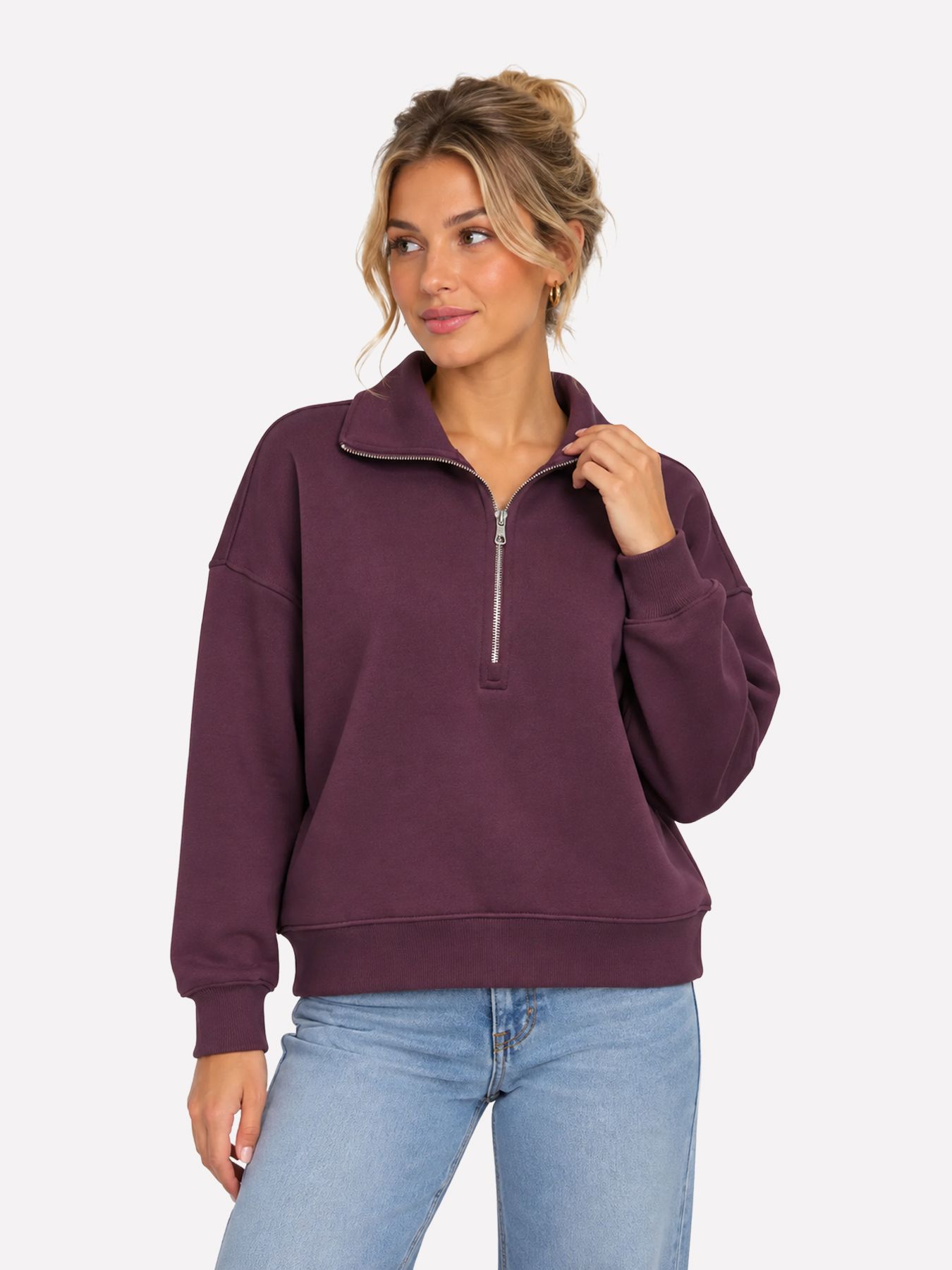 Only ONLLESURE L/S HALF ZIP RS SWT Fig 2900171081045