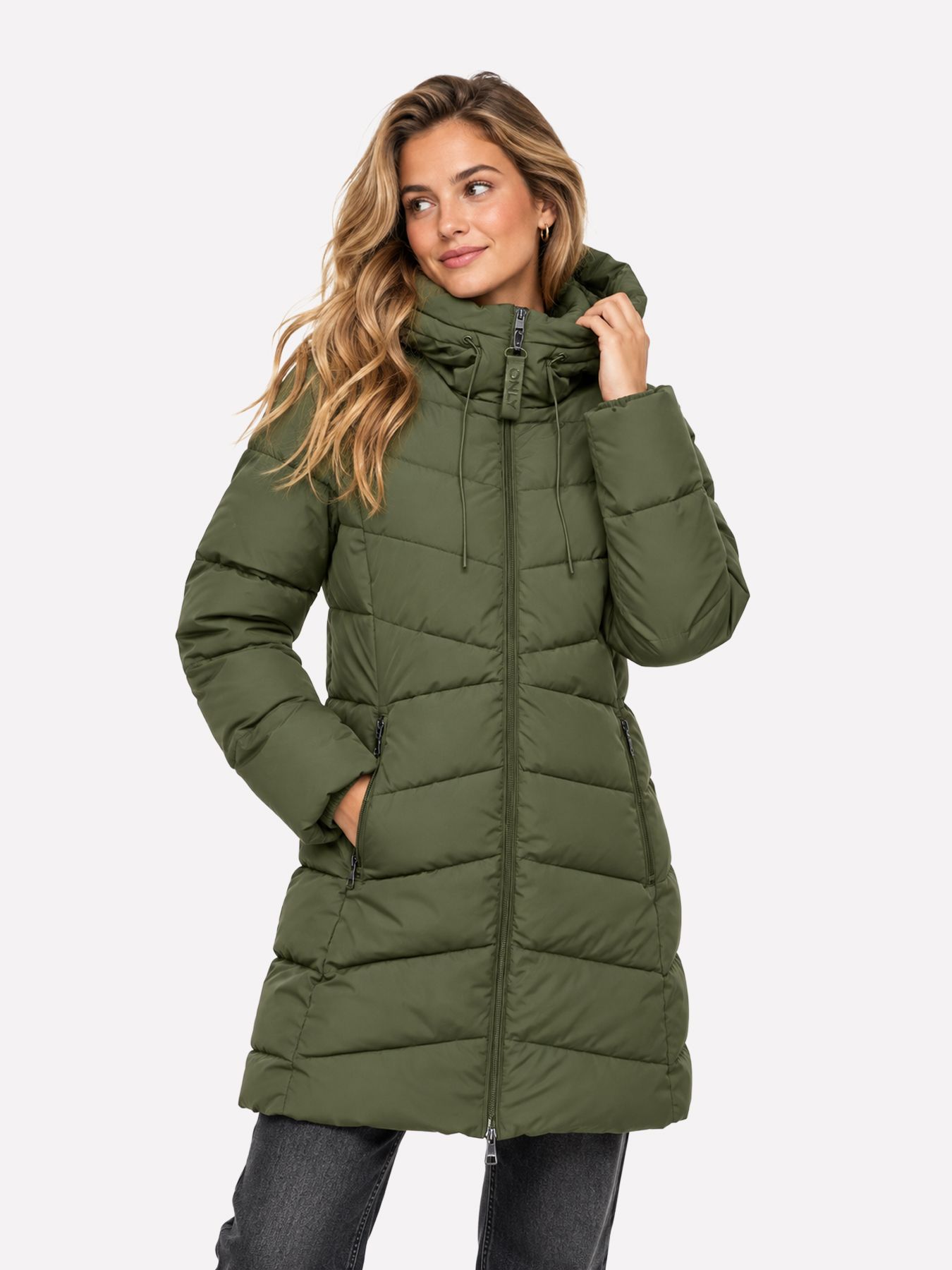 Only ONLDOYLE 2-1 PUFFER COAT CC OTW Kalamata 00120873-EKA26011400000085