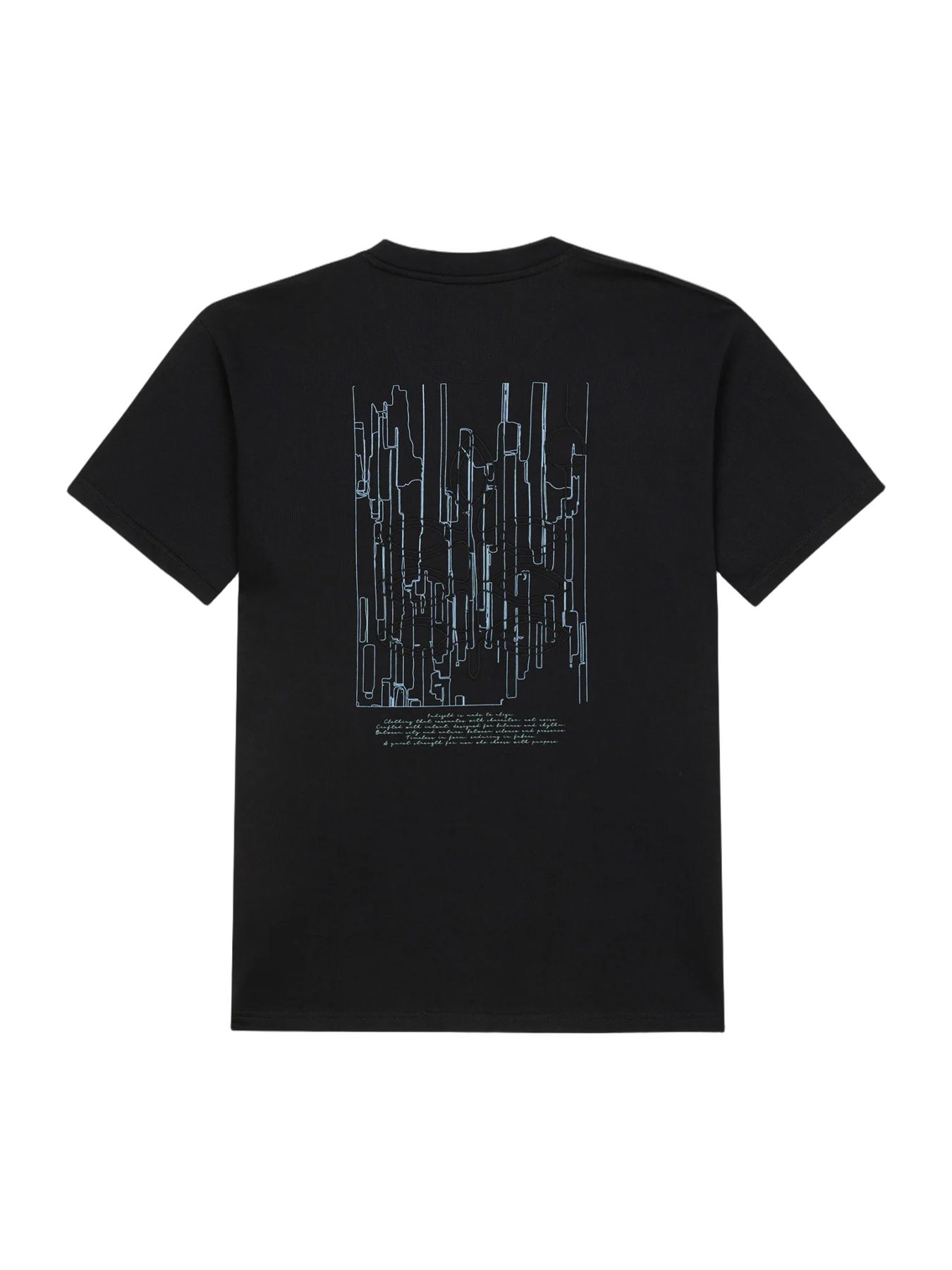 Indigold Men T-Shirt SS 9999 black 2900171092072
