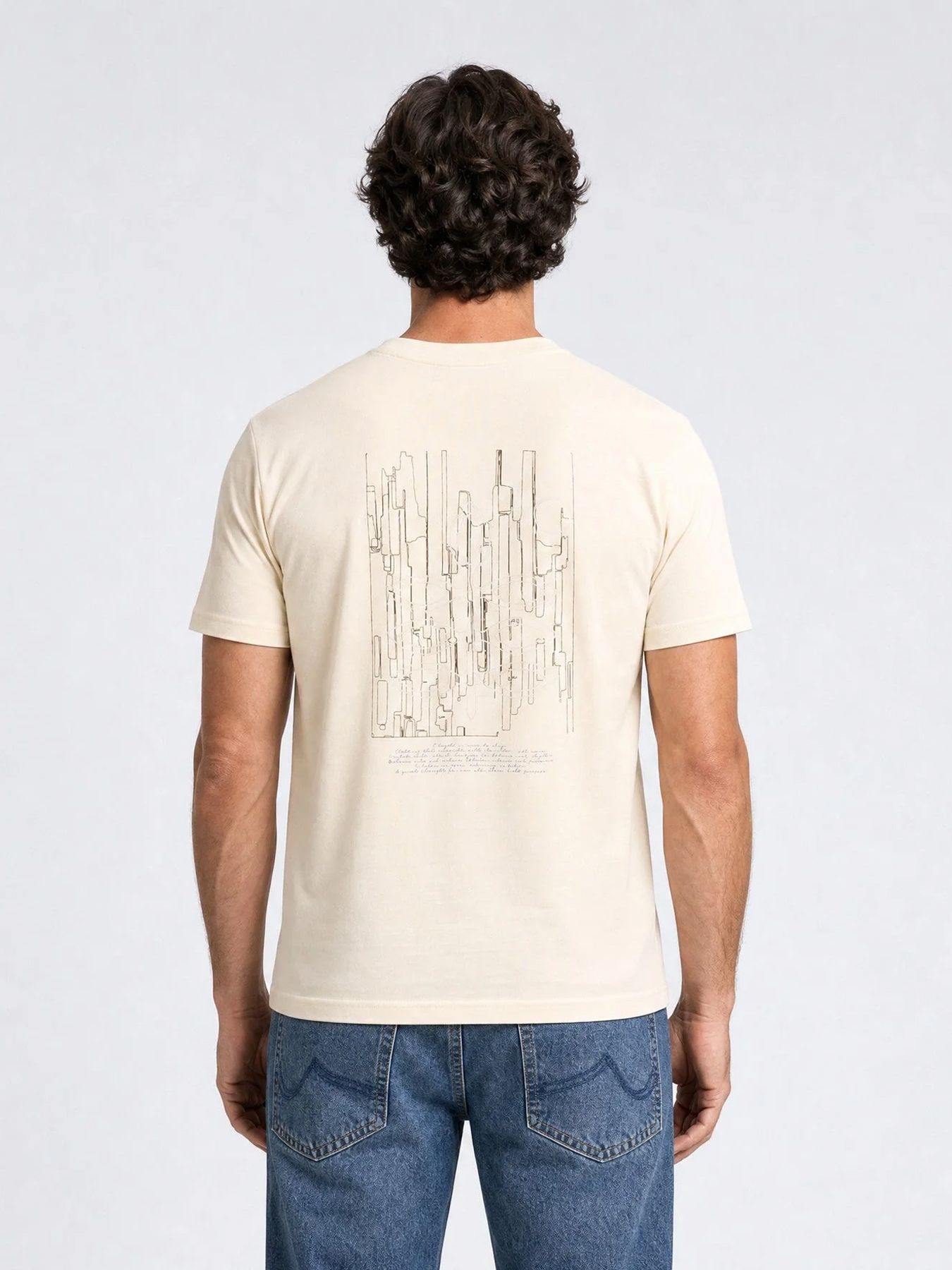 Indigold Men T-Shirt SS 7161 Light sand 00120876-EKA26002700000200