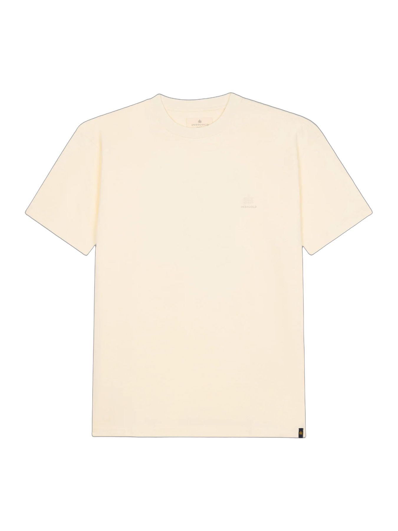 Indigold Men T-Shirt SS 7161 Light sand 2900171091068