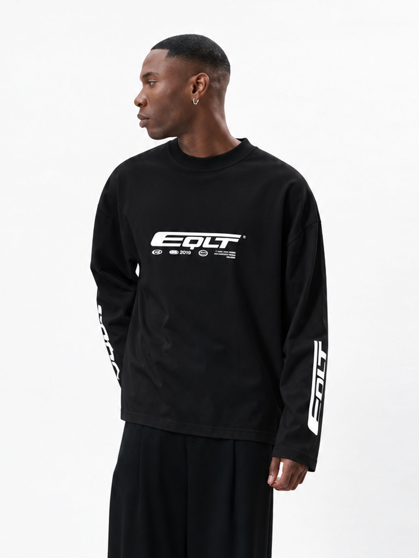 EqualitÃ© Eqlt oversized longsleeve Black 00120888-BLC