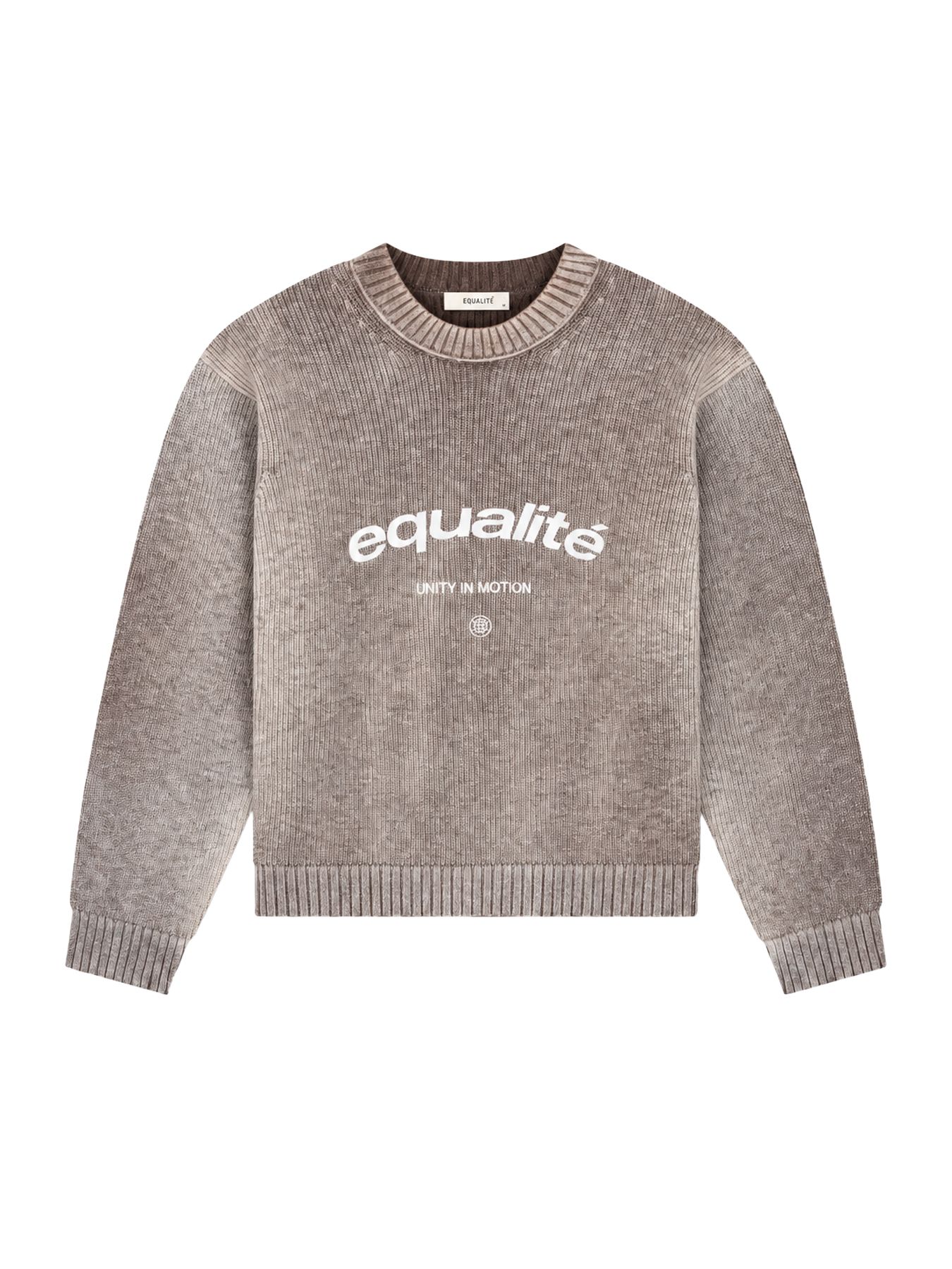 Equalité Ribbed knit sweater Grey 2900171108049
