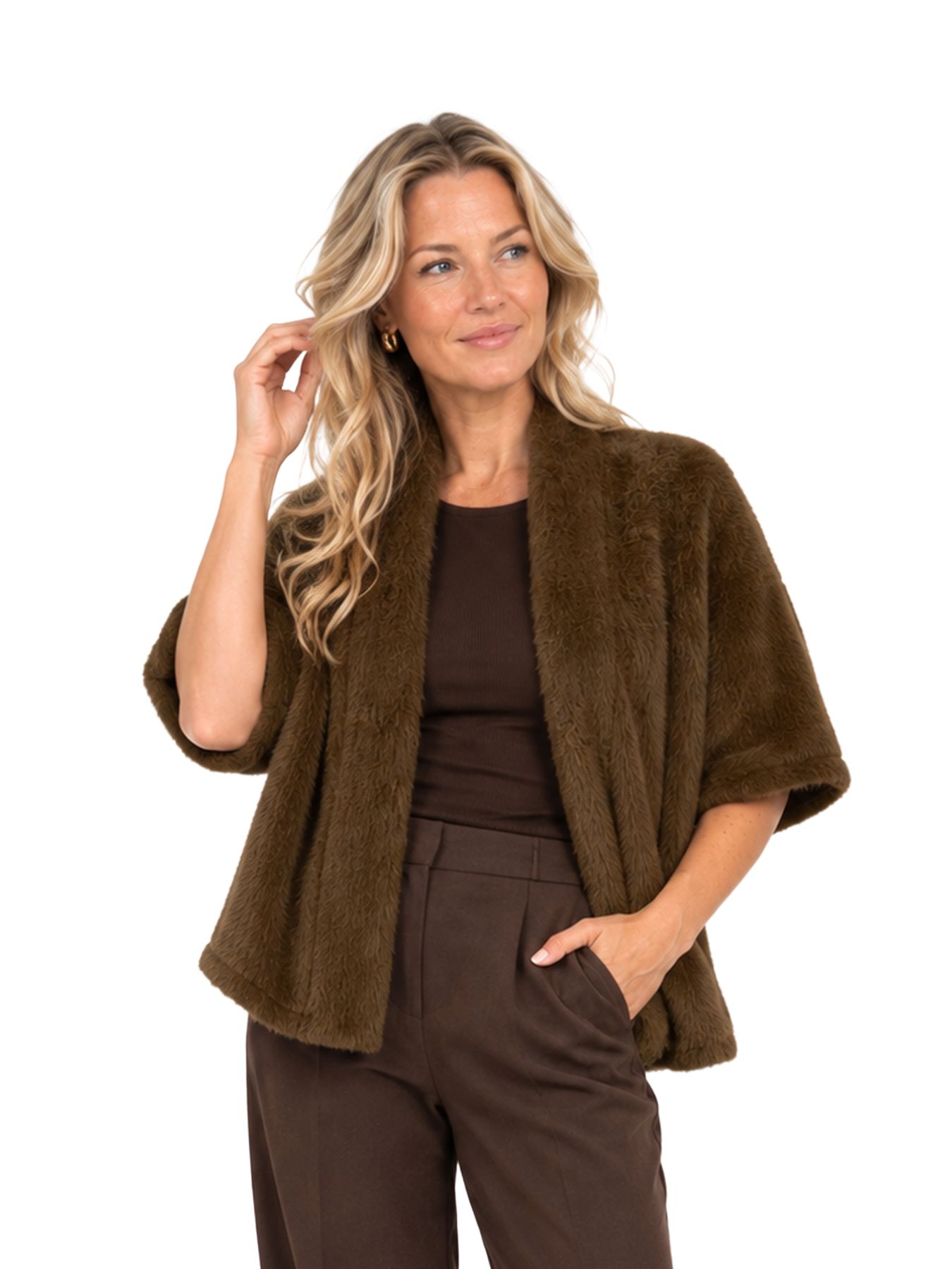Fos Fashion 7878 Lia alpaca Brown 00120899-769