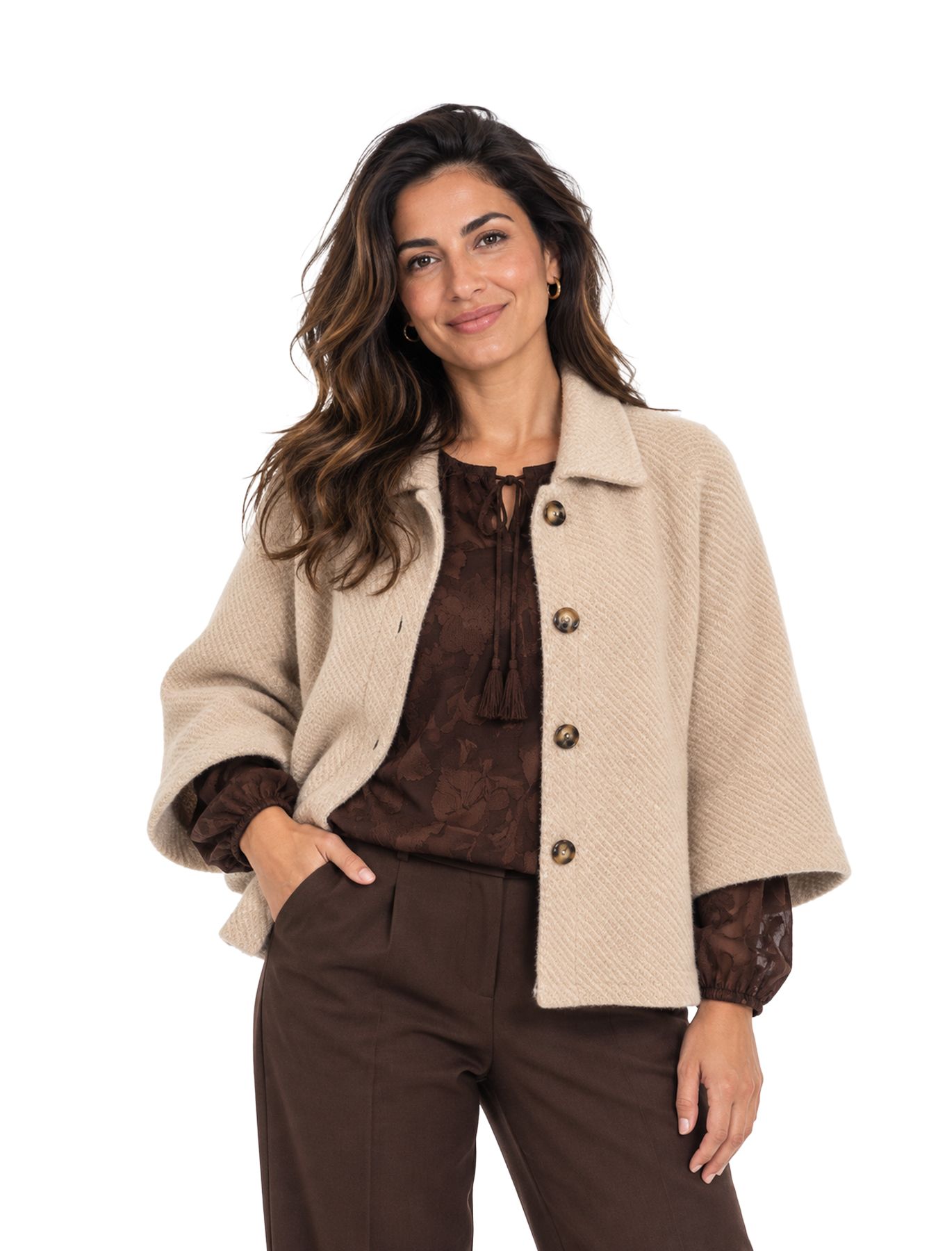 Fos Fashion 7905 Aveline duffel Beige 00120903-A3