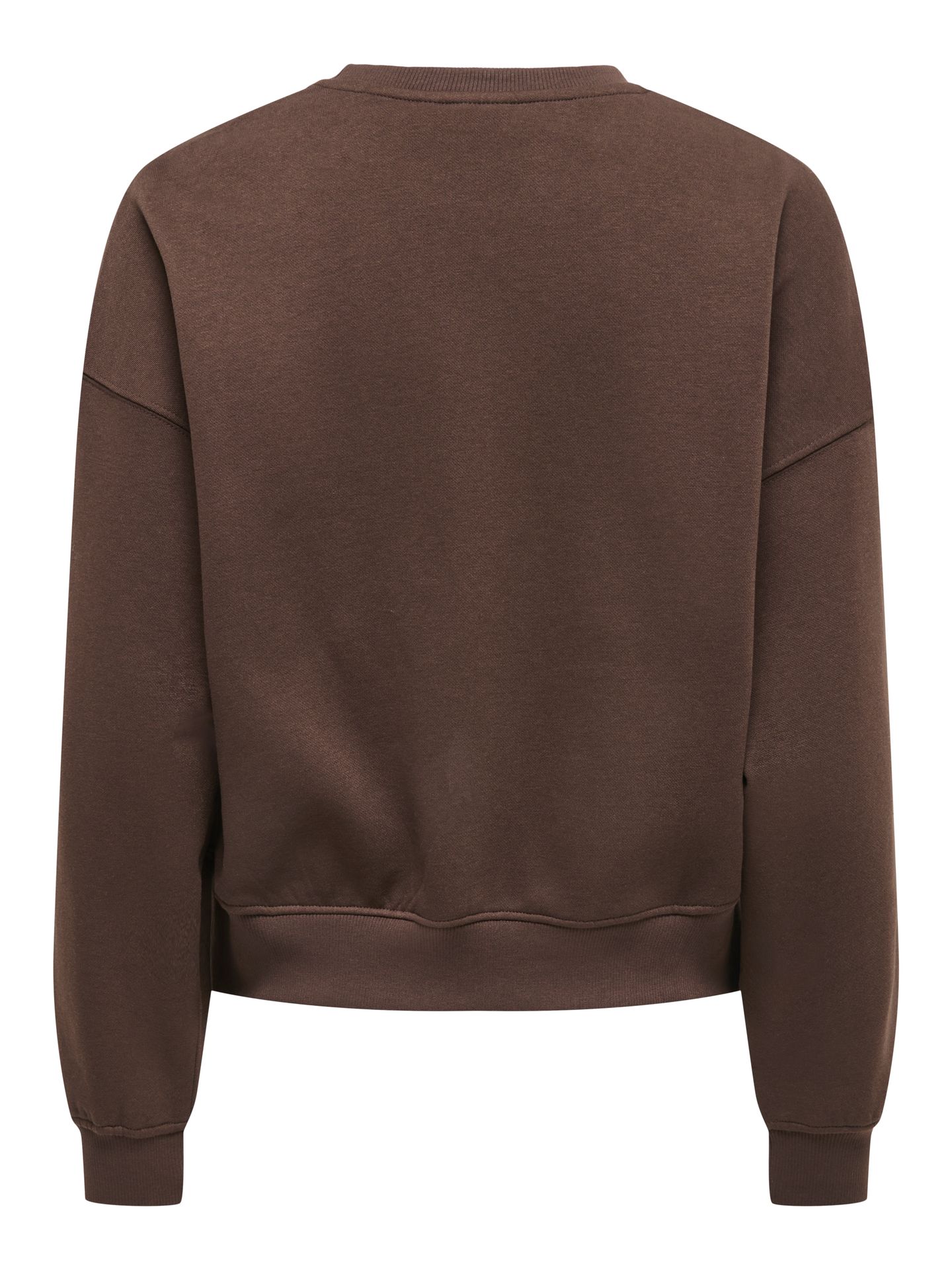 Only ONLBEAUTY L/S CREW NECK CS SWT Coffee Bean/Los Angeles - Californi 2900171142050