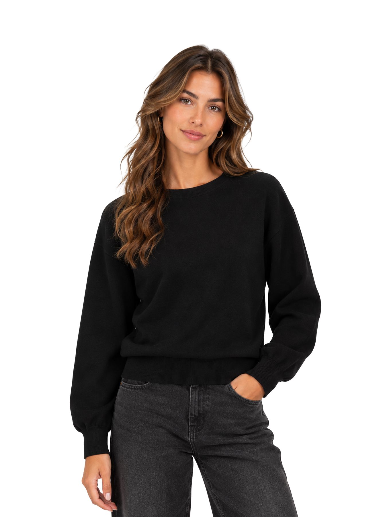 Fluresk Jessie sweater 001 black 2900171149134