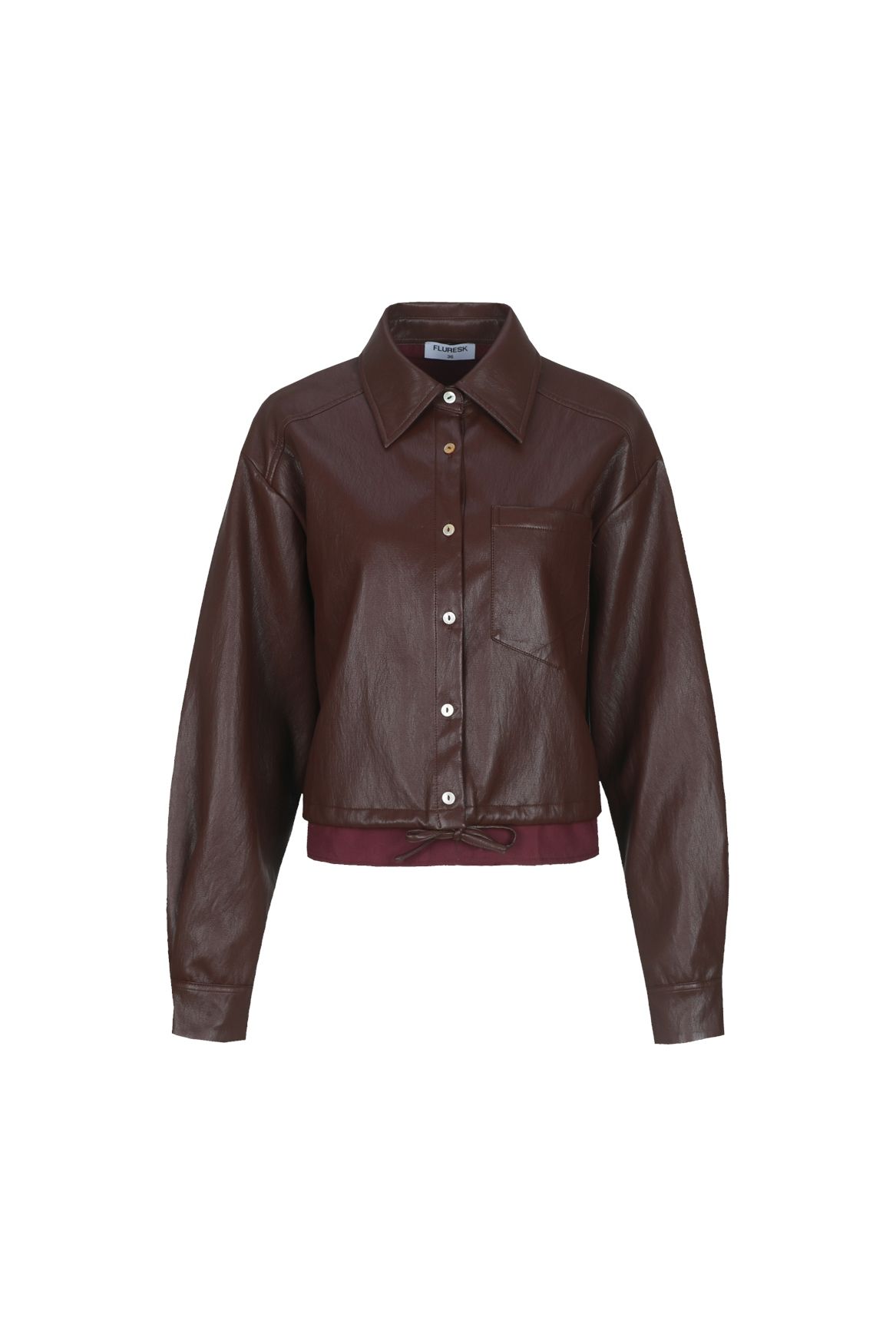 Fluresk Hillie jacket 353 dusky maroon 00120917-EKA26015100000026