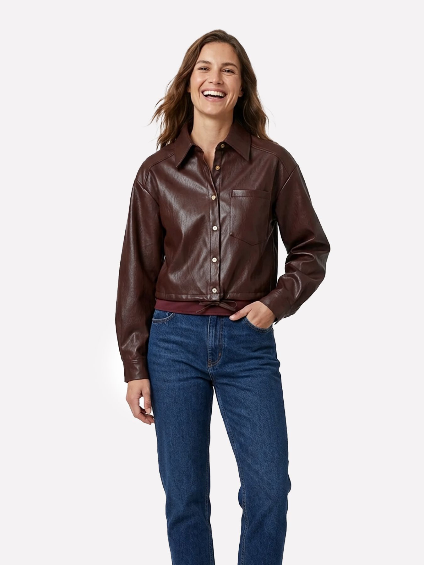 Fluresk Hillie jacket 353 dusky maroon 00120917-EKA26015100000026